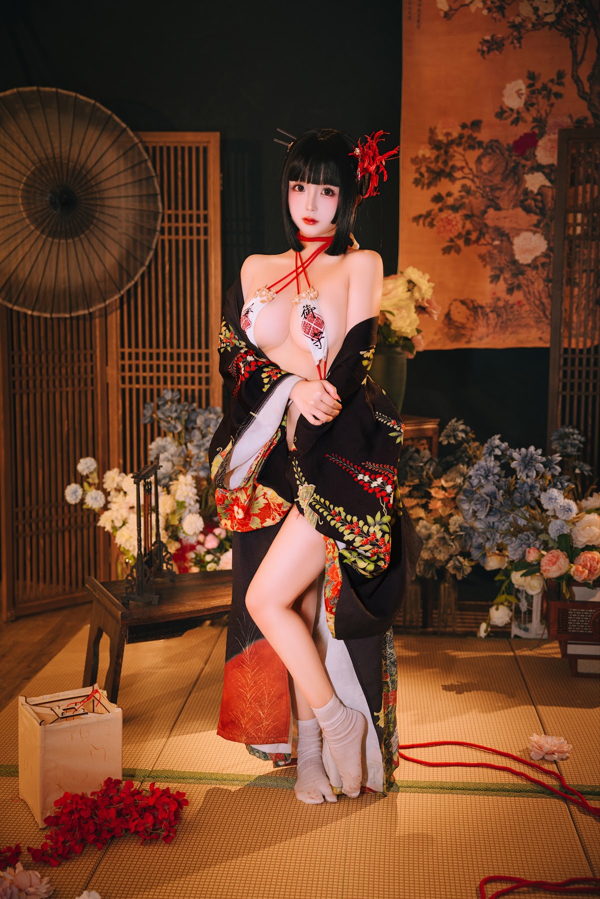 Coser@日奈娇 – 花魁狐妖 - P64