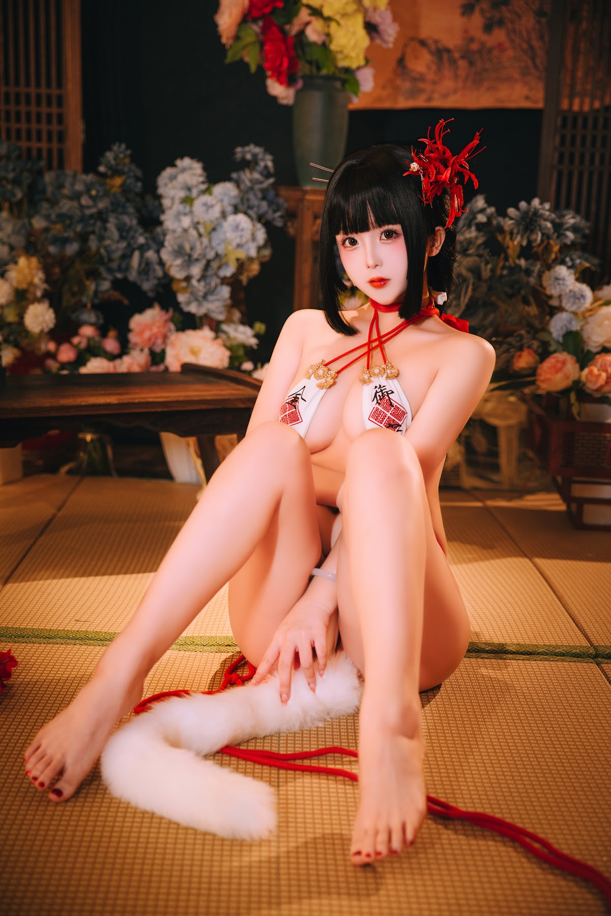 Coser@日奈娇 – 花魁狐妖 - P82