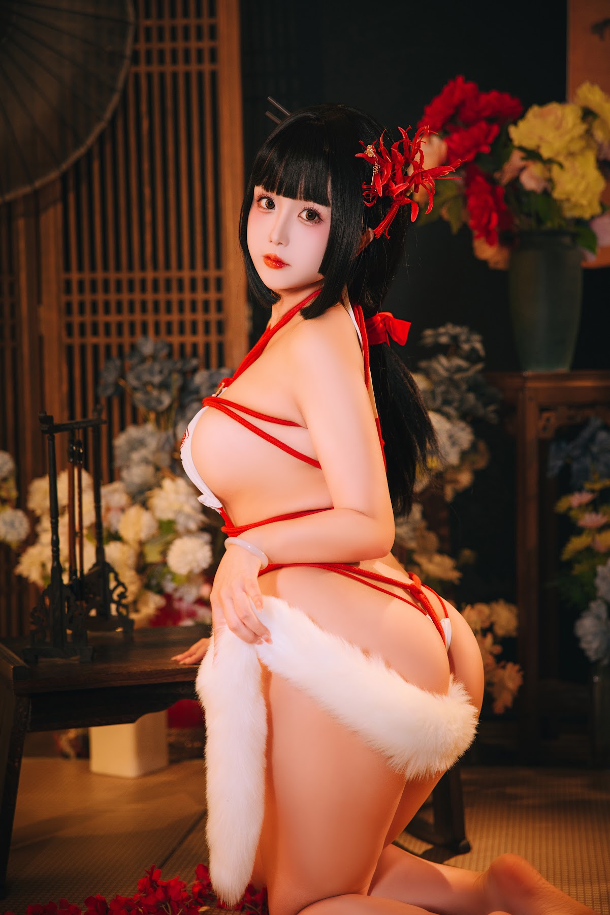 Coser@日奈娇 – 花魁狐妖 - P91