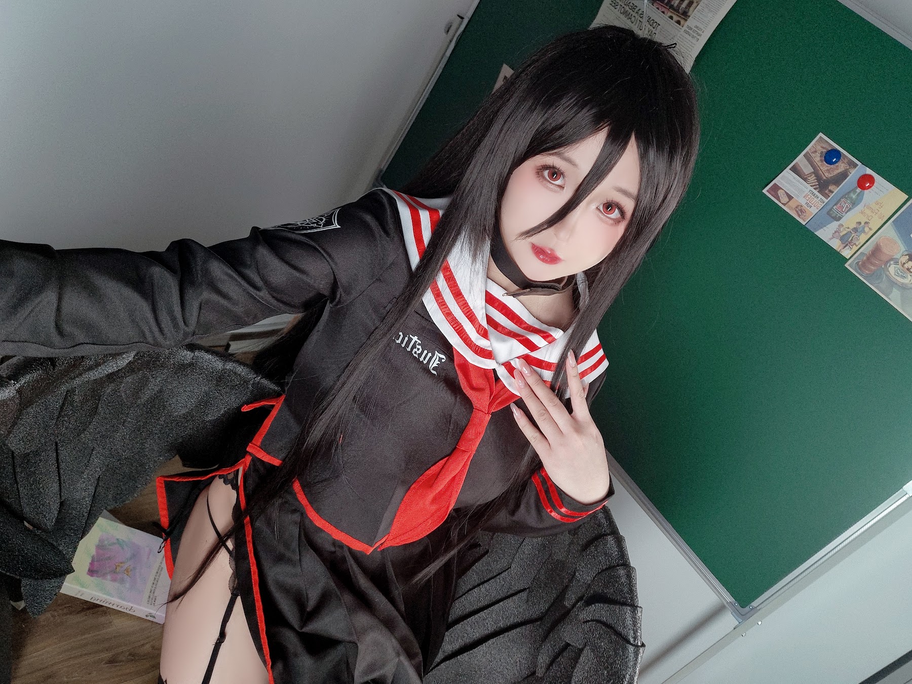 Coser@日奈娇 – 莲见JK - P47