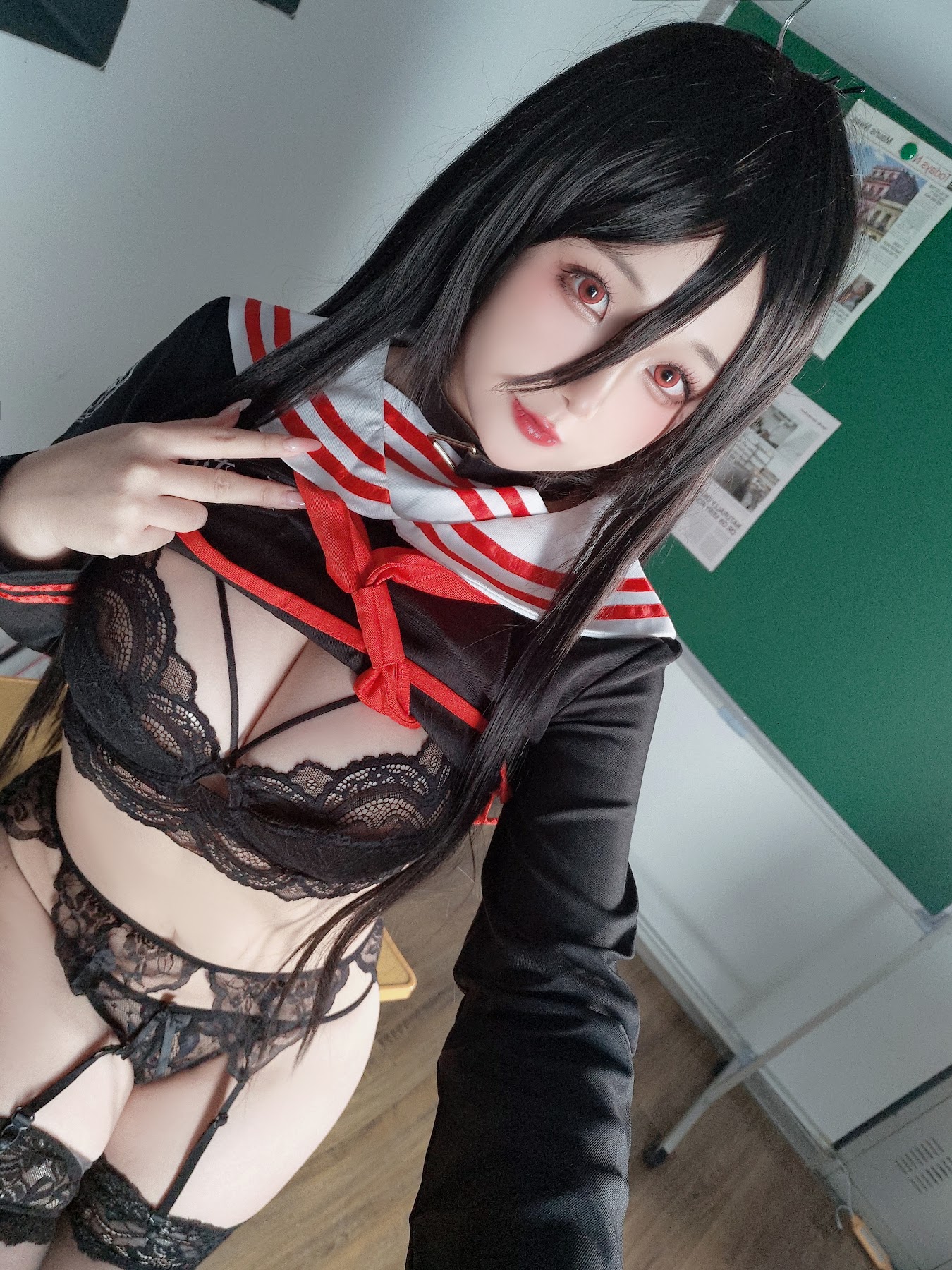 Coser@日奈娇 – 莲见JK - P48