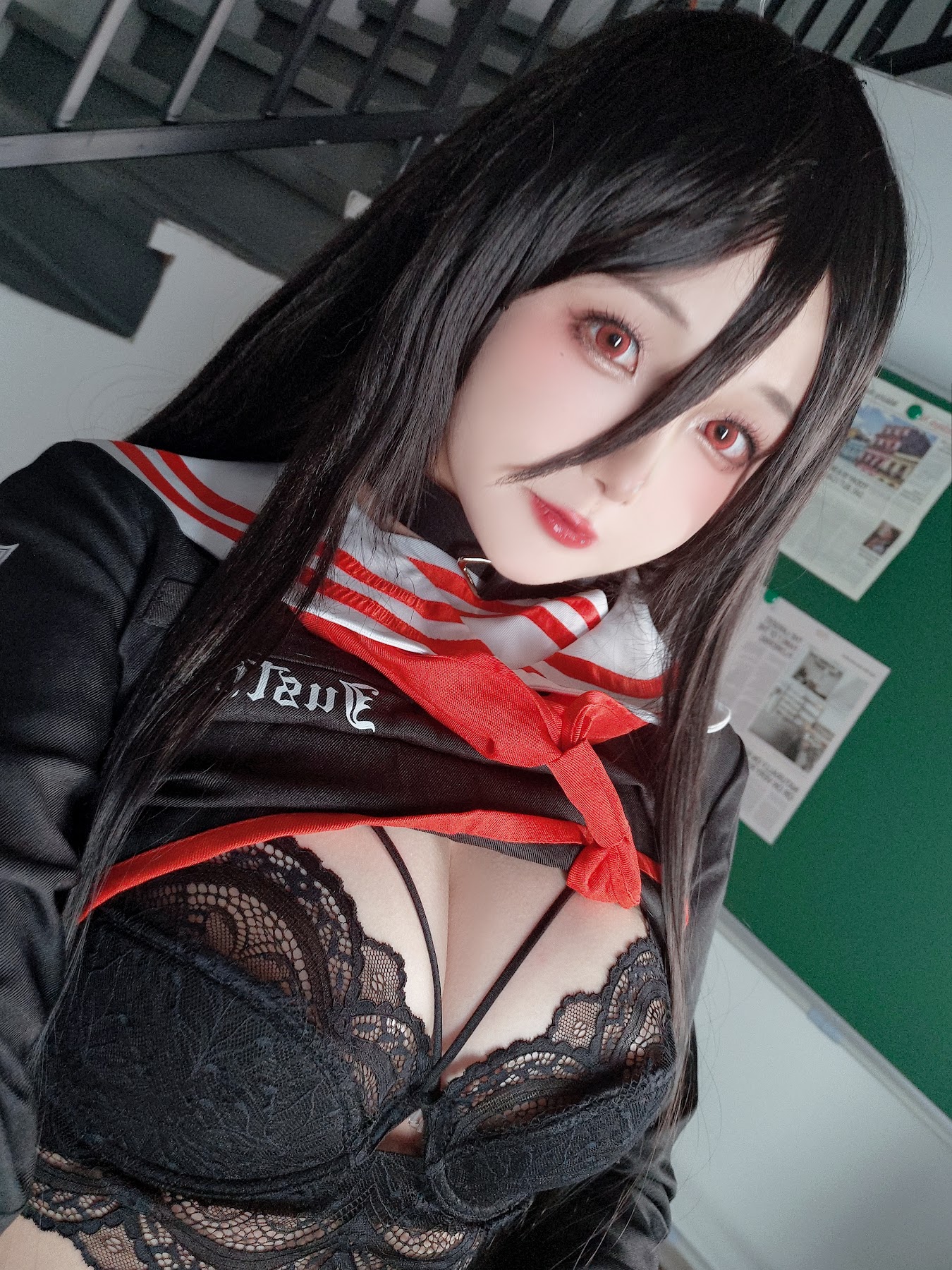 Coser@日奈娇 – 莲见JK - P49