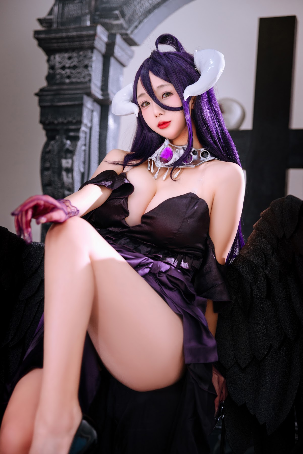 Coser@日奈娇 – 雅儿贝德 礼服+钻石 - P15