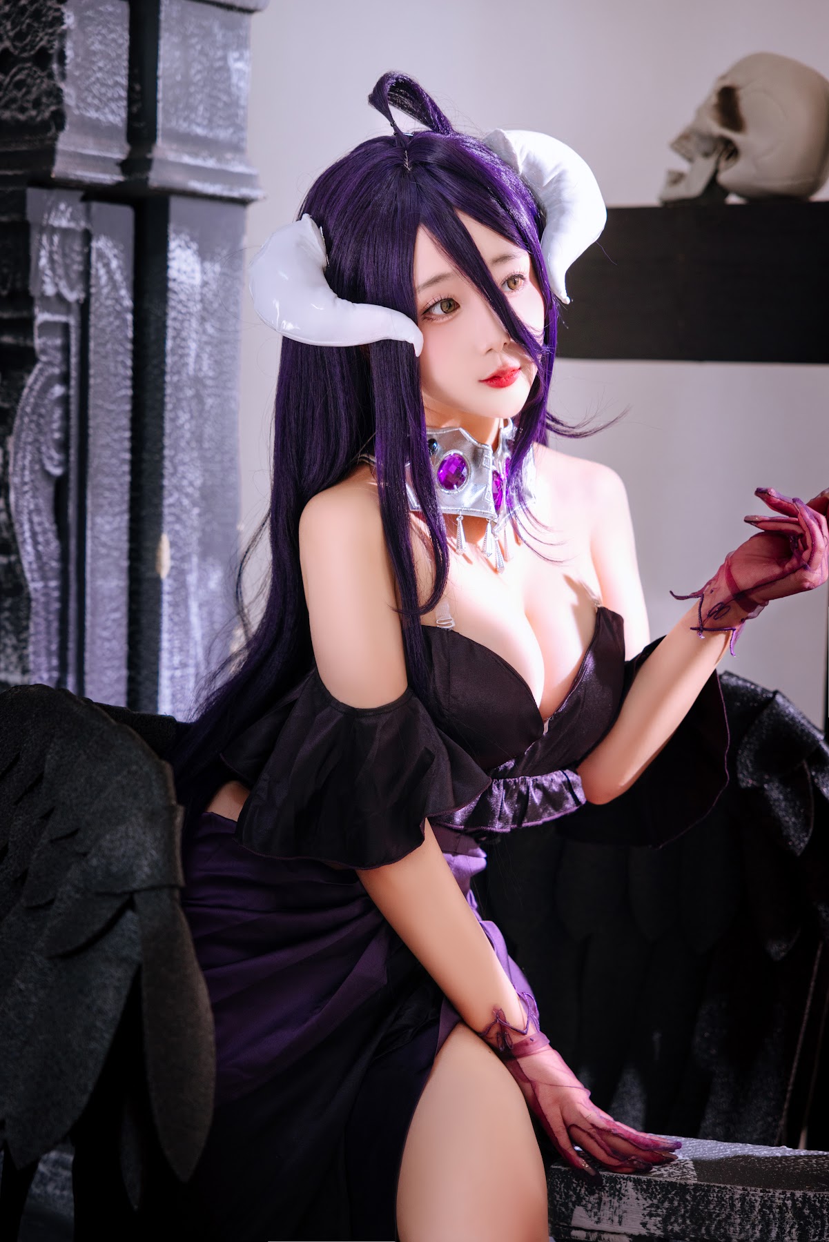 Coser@日奈娇 – 雅儿贝德 礼服+钻石 - P17