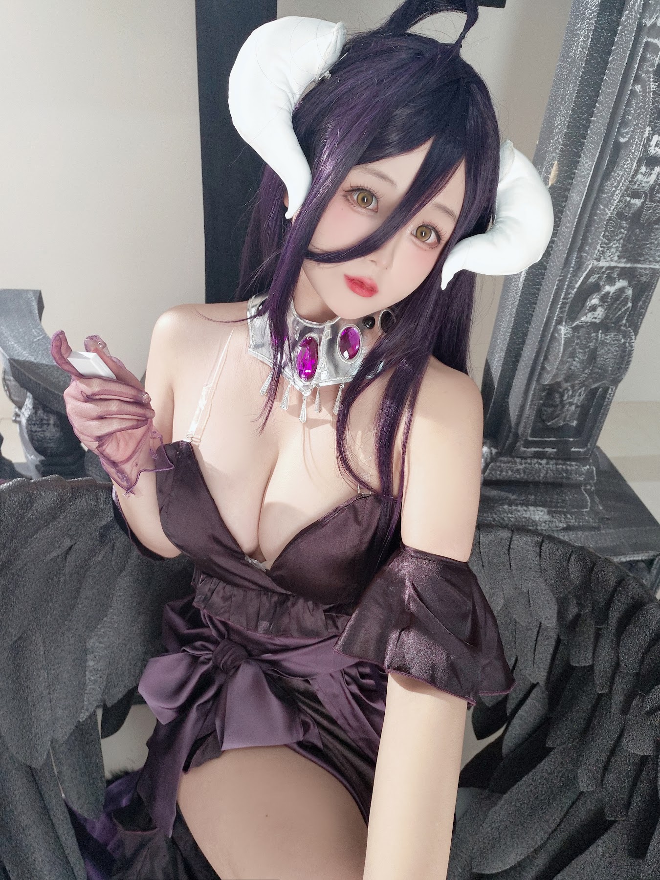 Coser@日奈娇 – 雅儿贝德 礼服+钻石 - P19