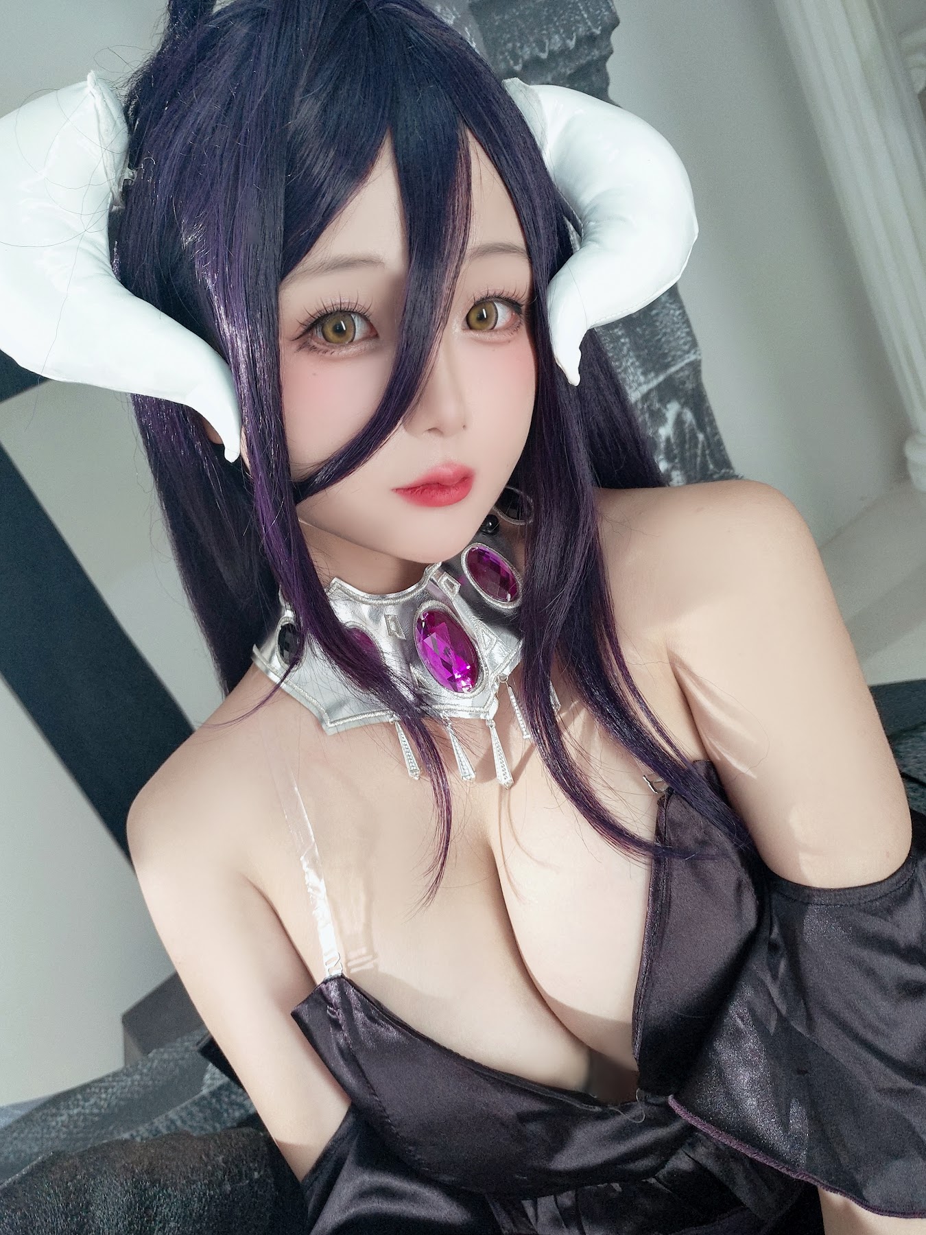 Coser@日奈娇 – 雅儿贝德 礼服+钻石 - P21
