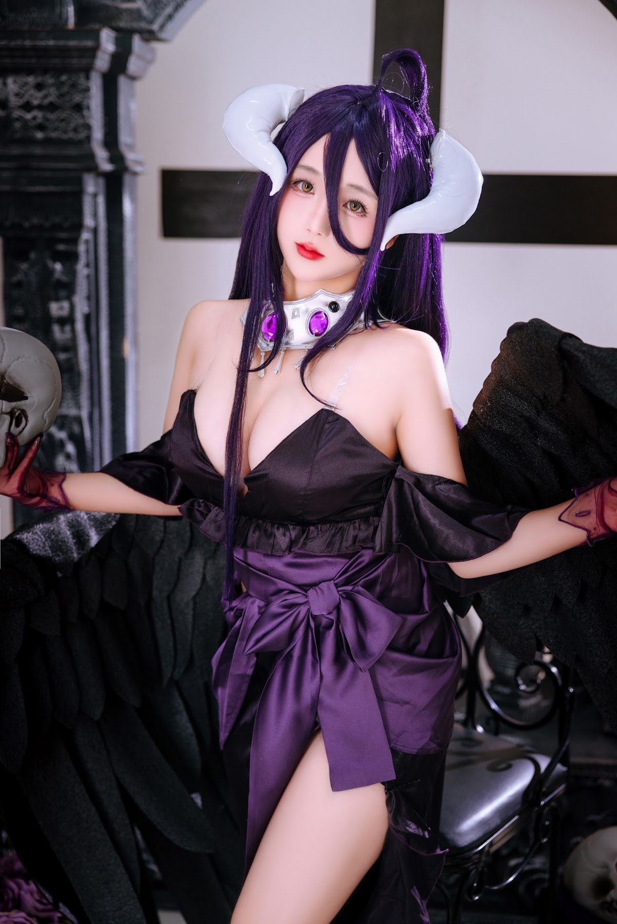 Coser@日奈娇 – 雅儿贝德 礼服+钻石 - P45
