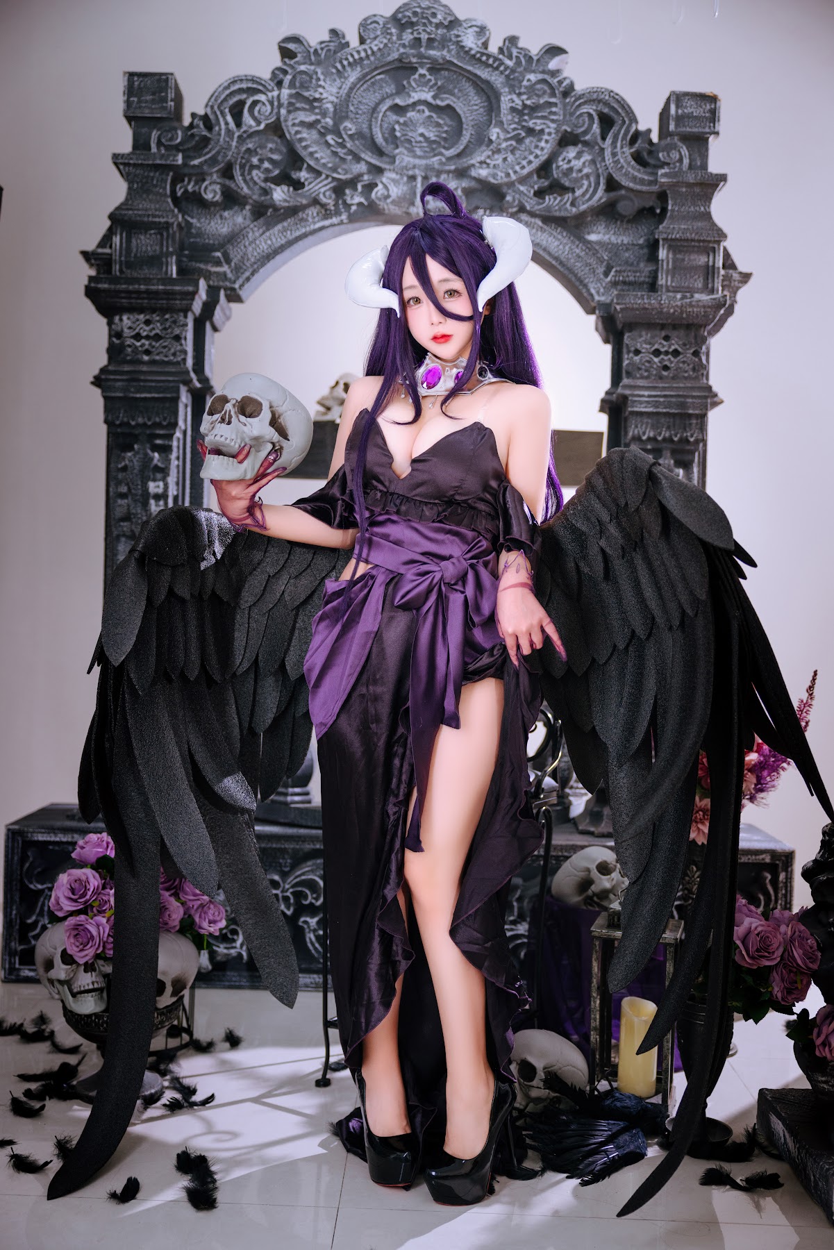 Coser@日奈娇 – 雅儿贝德 礼服+钻石 - P67