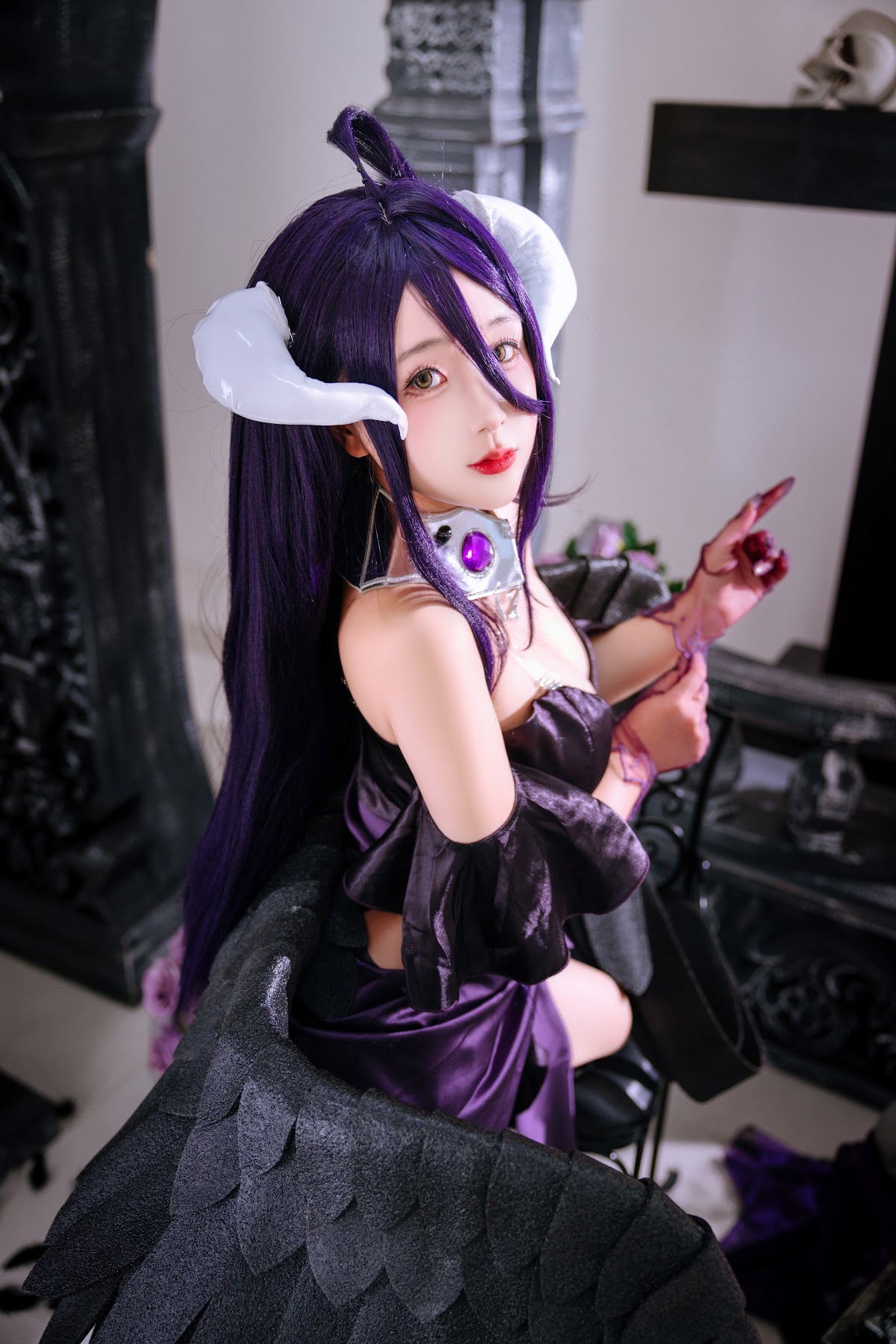 Coser@日奈娇 – 雅儿贝德 礼服+钻石 - P76