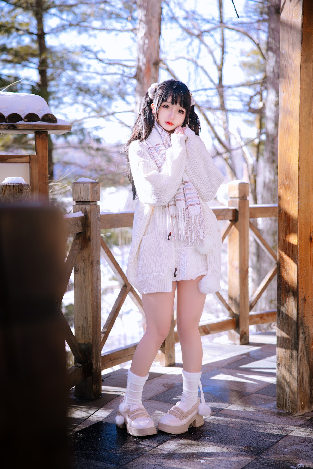 Coser@日奈娇 – 雪地少女 - P9