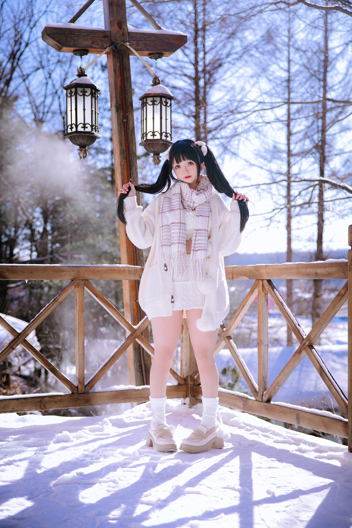 Coser@日奈娇 – 雪地少女 - P12