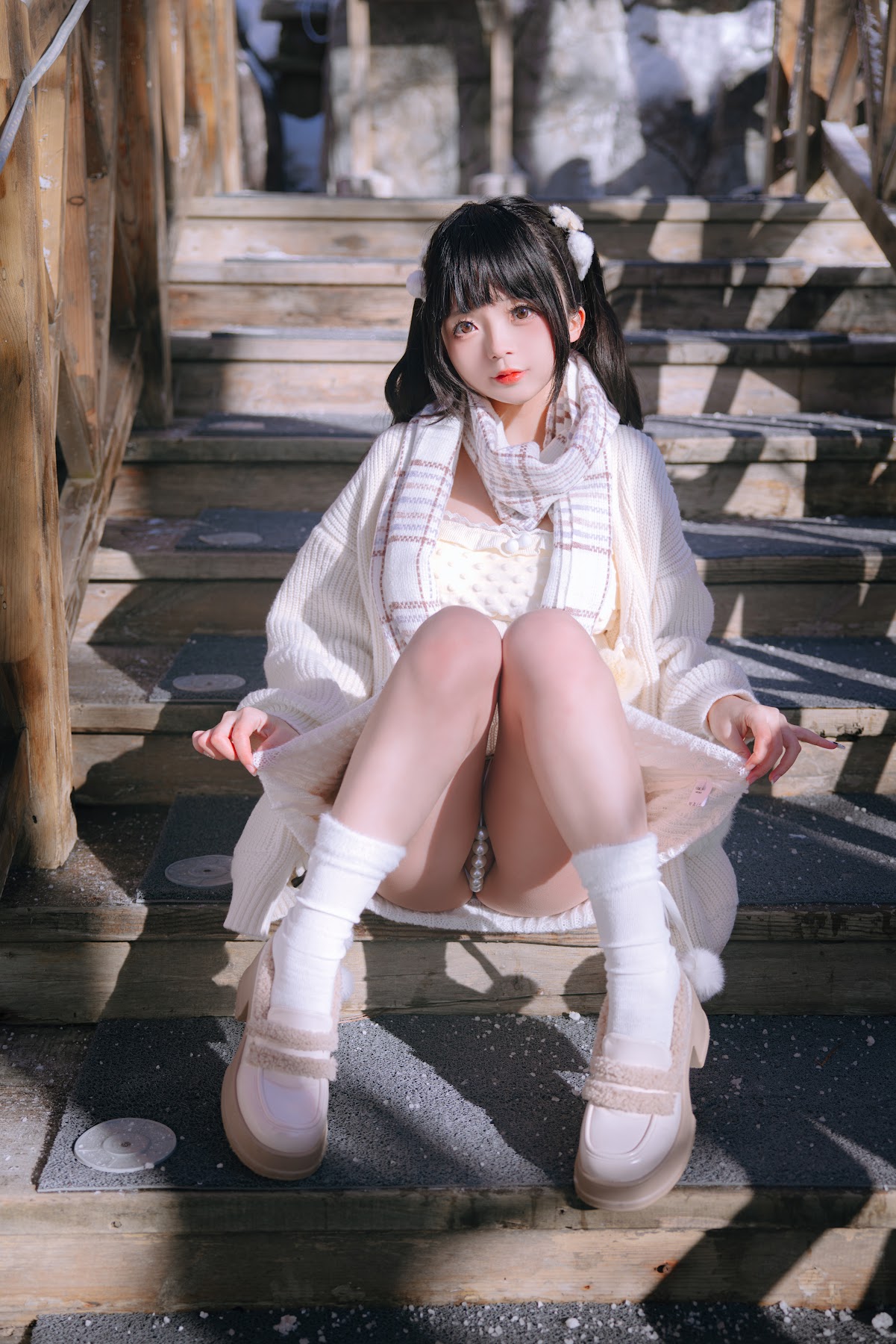 Coser@日奈娇 – 雪地少女 - P13