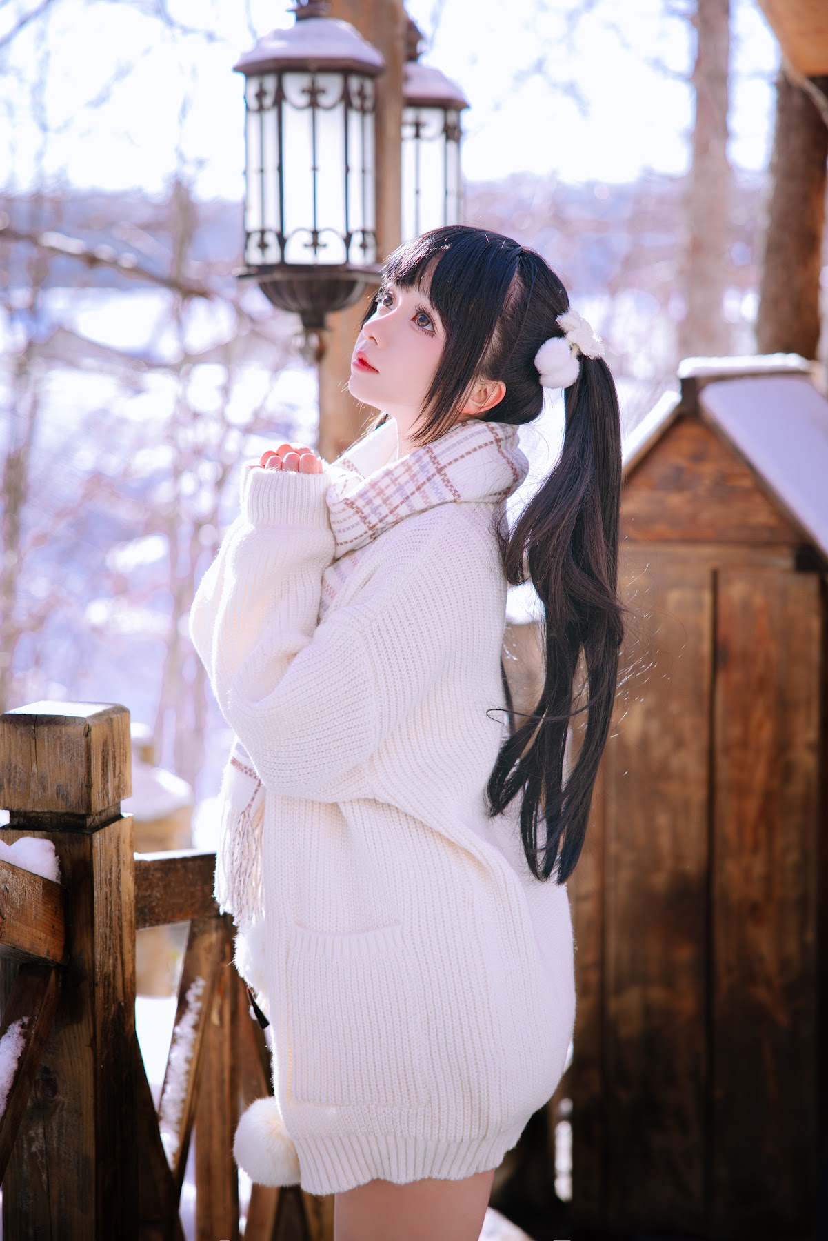 Coser@日奈娇 – 雪地少女 - P15