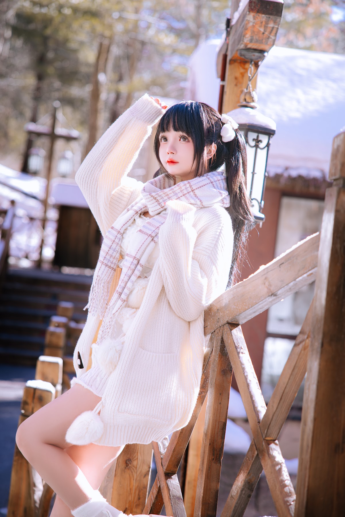 Coser@日奈娇 – 雪地少女 - P4