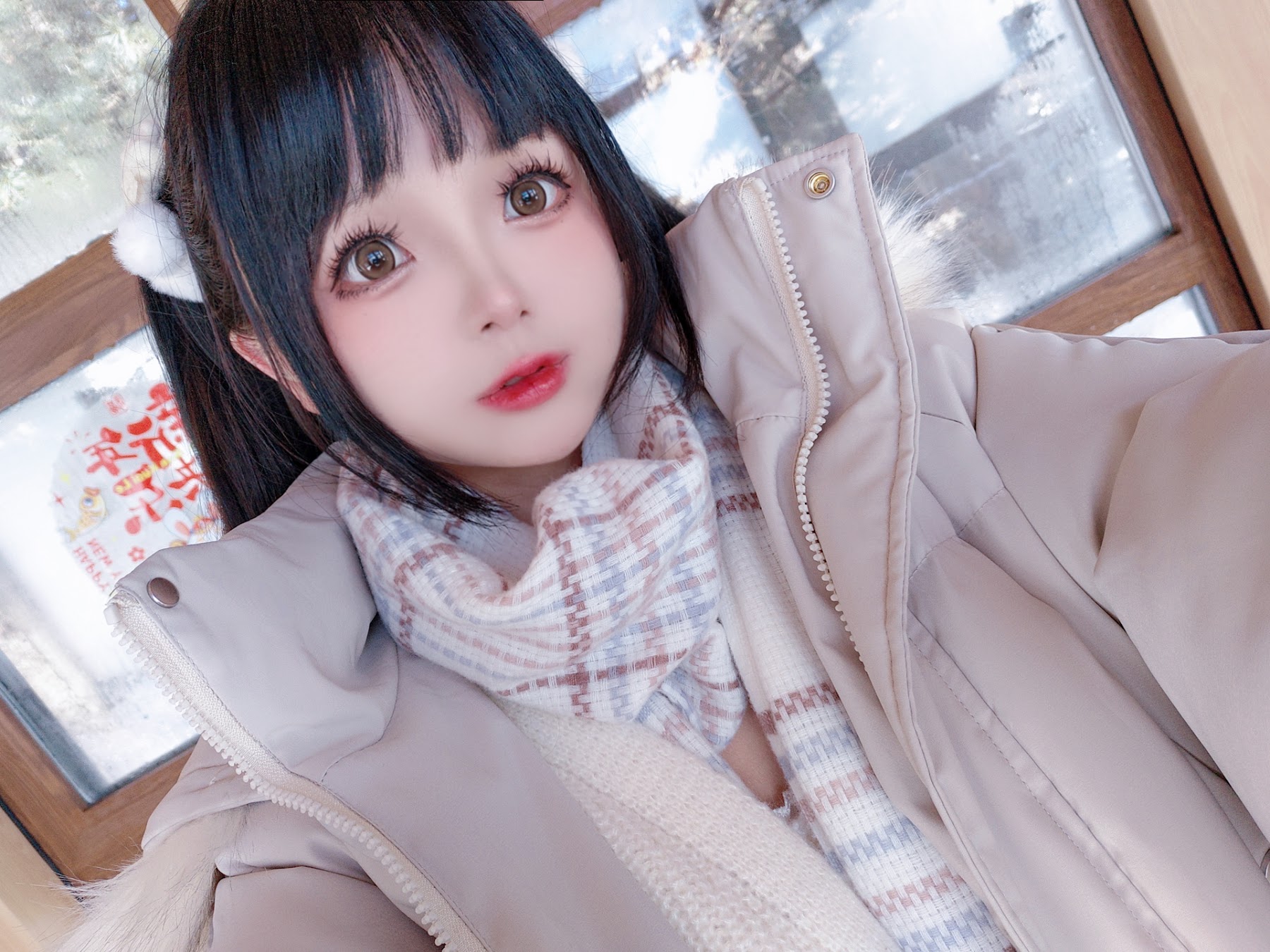 Coser@日奈娇 – 雪地少女 - P91