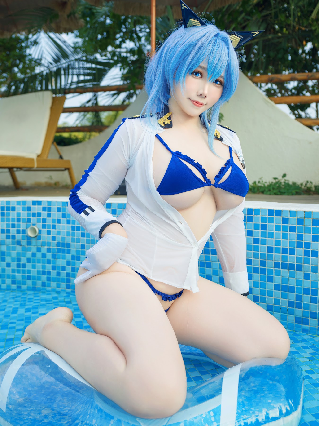 Coser@麻花麻花酱 – 海伦泳装 - P11