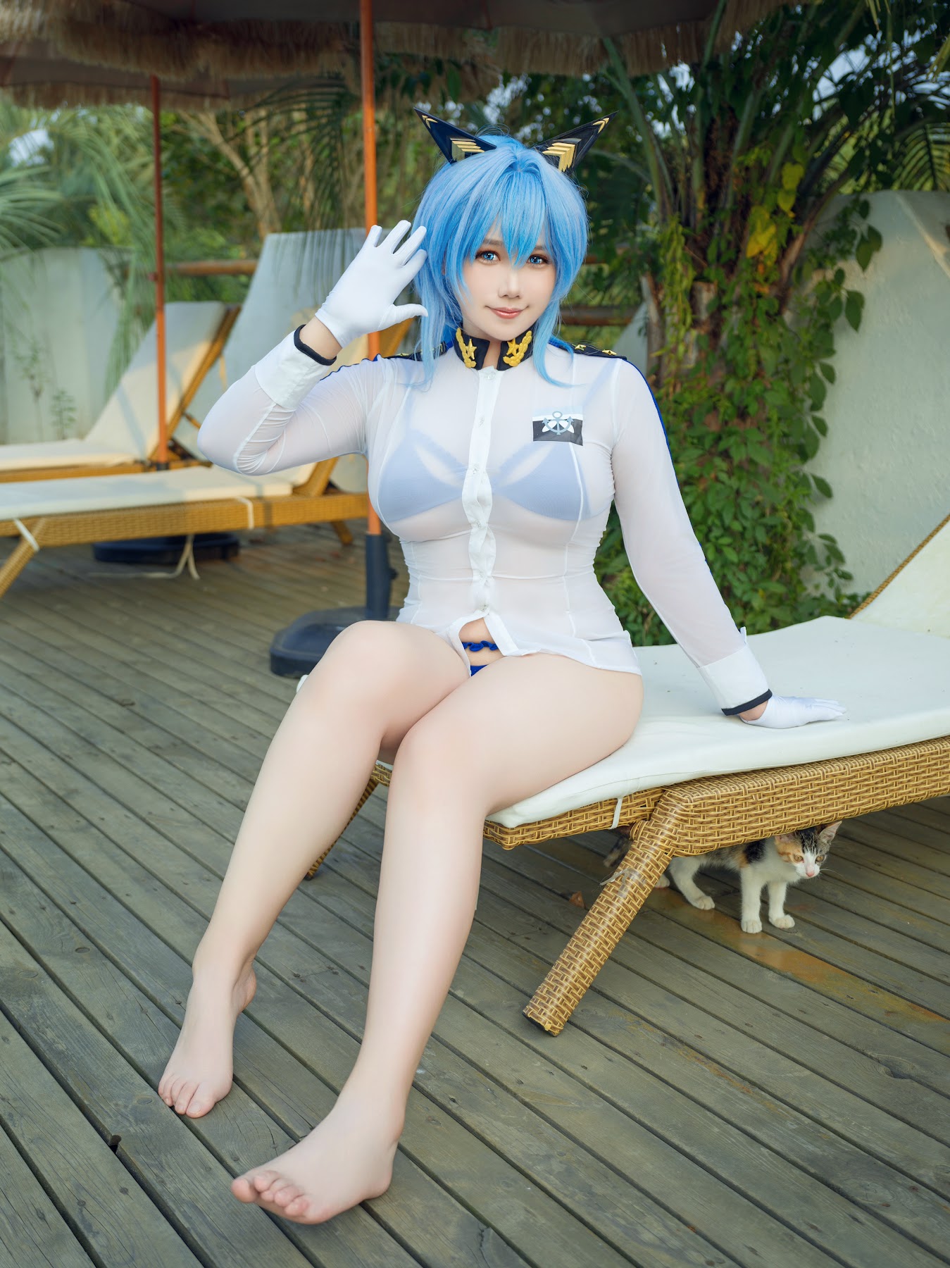 Coser@麻花麻花酱 – 海伦泳装 - P1