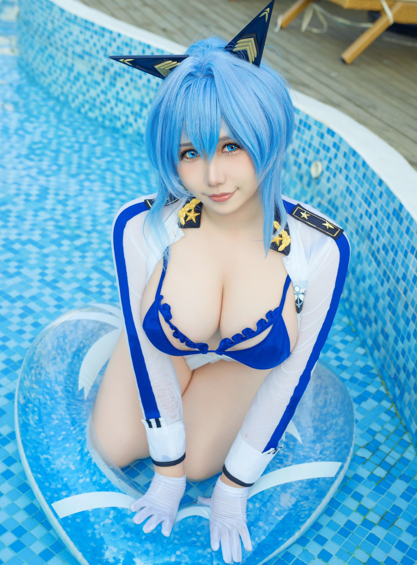 Coser@麻花麻花酱 – 海伦泳装 - P21