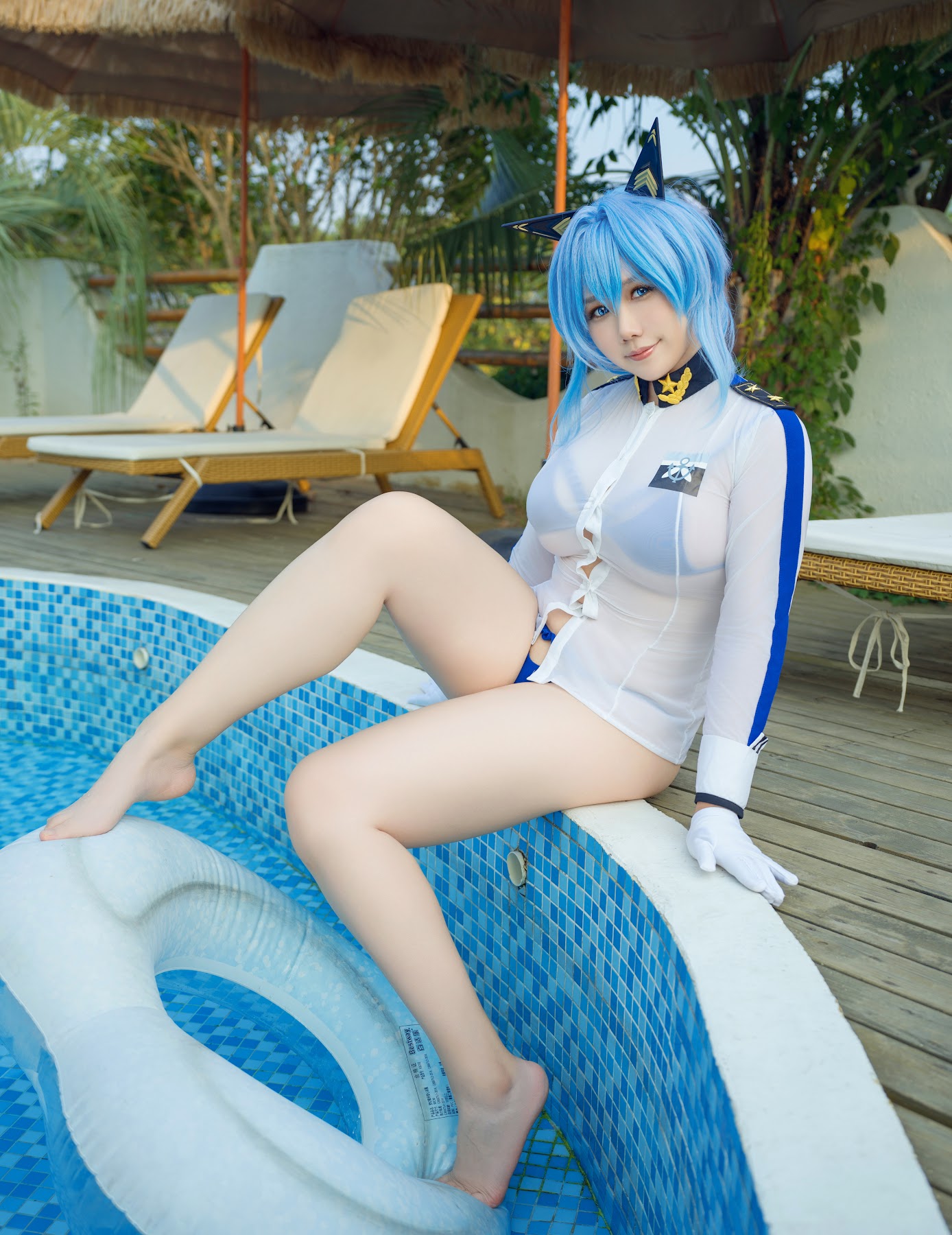 Coser@麻花麻花酱 – 海伦泳装 - P4