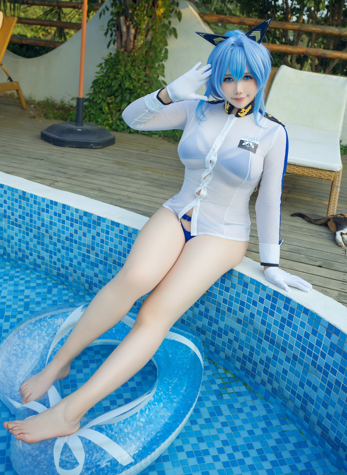Coser@麻花麻花酱 – 海伦泳装 - P5