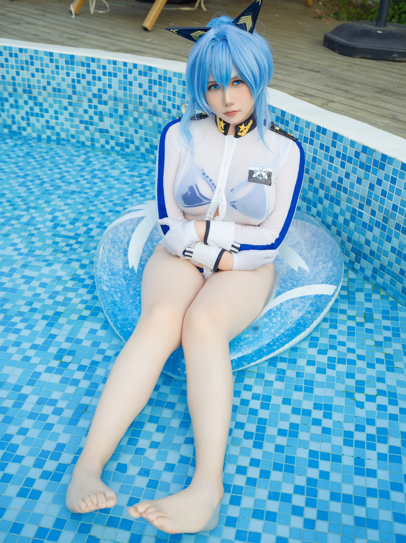 Coser@麻花麻花酱 – 海伦泳装 - P8