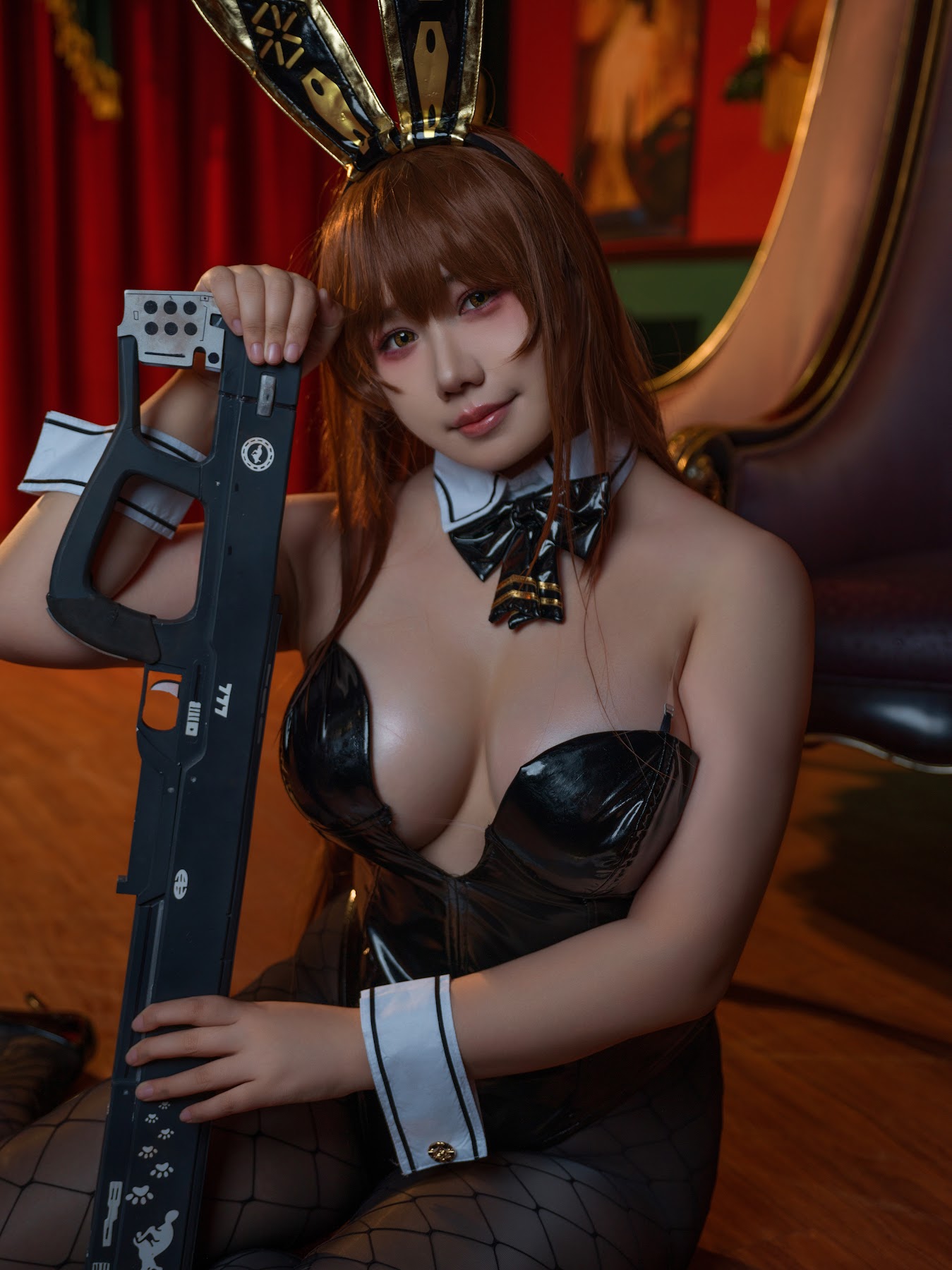 Coser@麻花麻花酱 – 黑兔 - P26