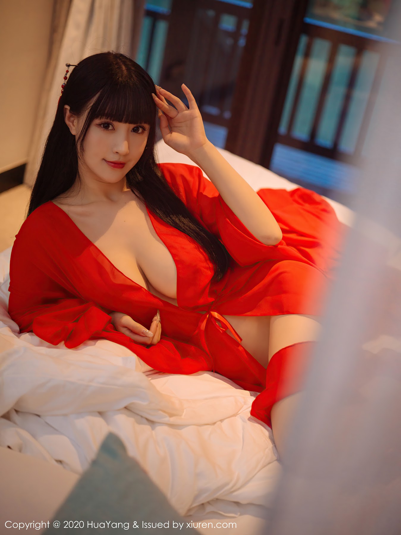HuaYang Vol.310 Zhu Ke Er (朱可儿Flower) - P45