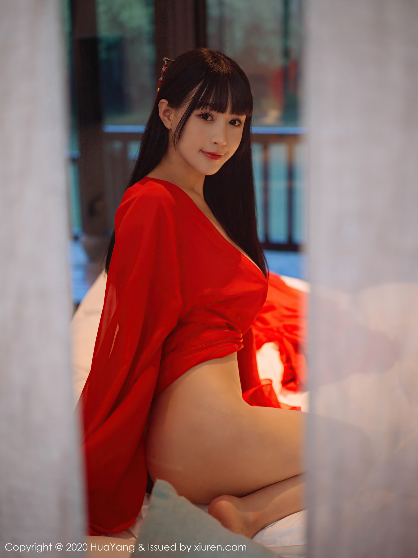 HuaYang Vol.310 Zhu Ke Er (朱可儿Flower) - P57