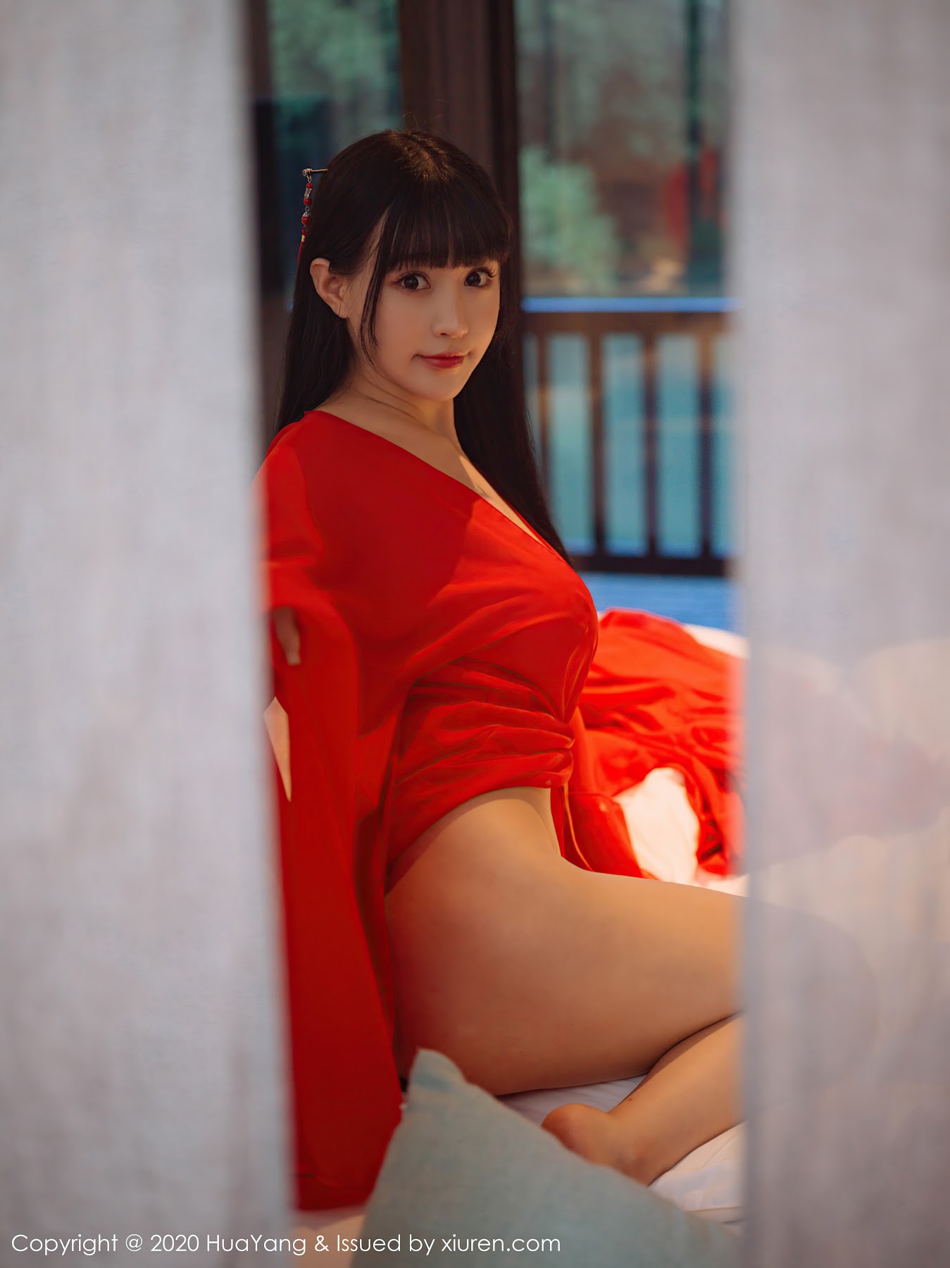 HuaYang Vol.310 Zhu Ke Er (朱可儿Flower) - P58