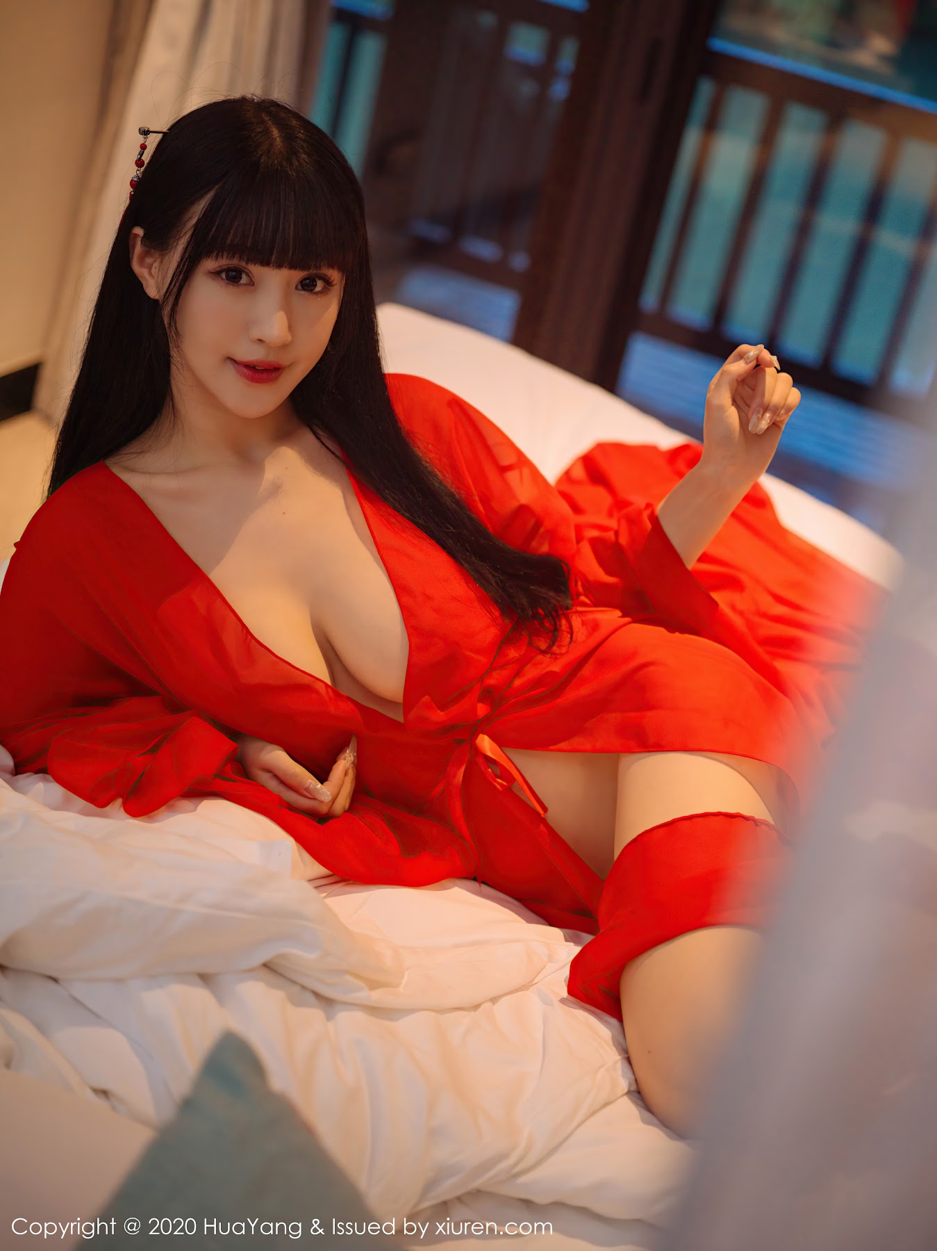 HuaYang Vol.310 Zhu Ke Er (朱可儿Flower) - P64