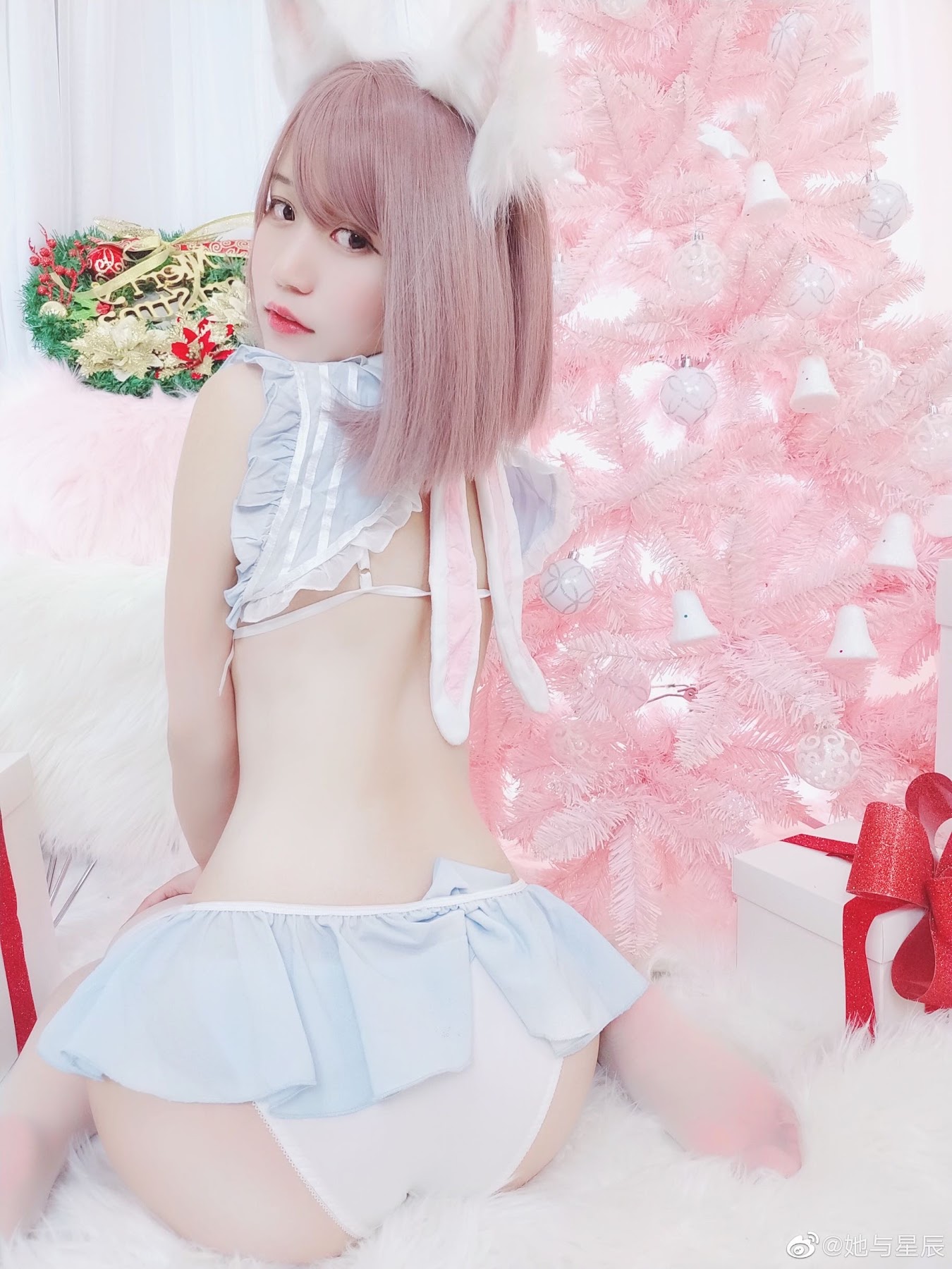 Coser@小仓千代w – 可可爱爱圣诞节 - P24