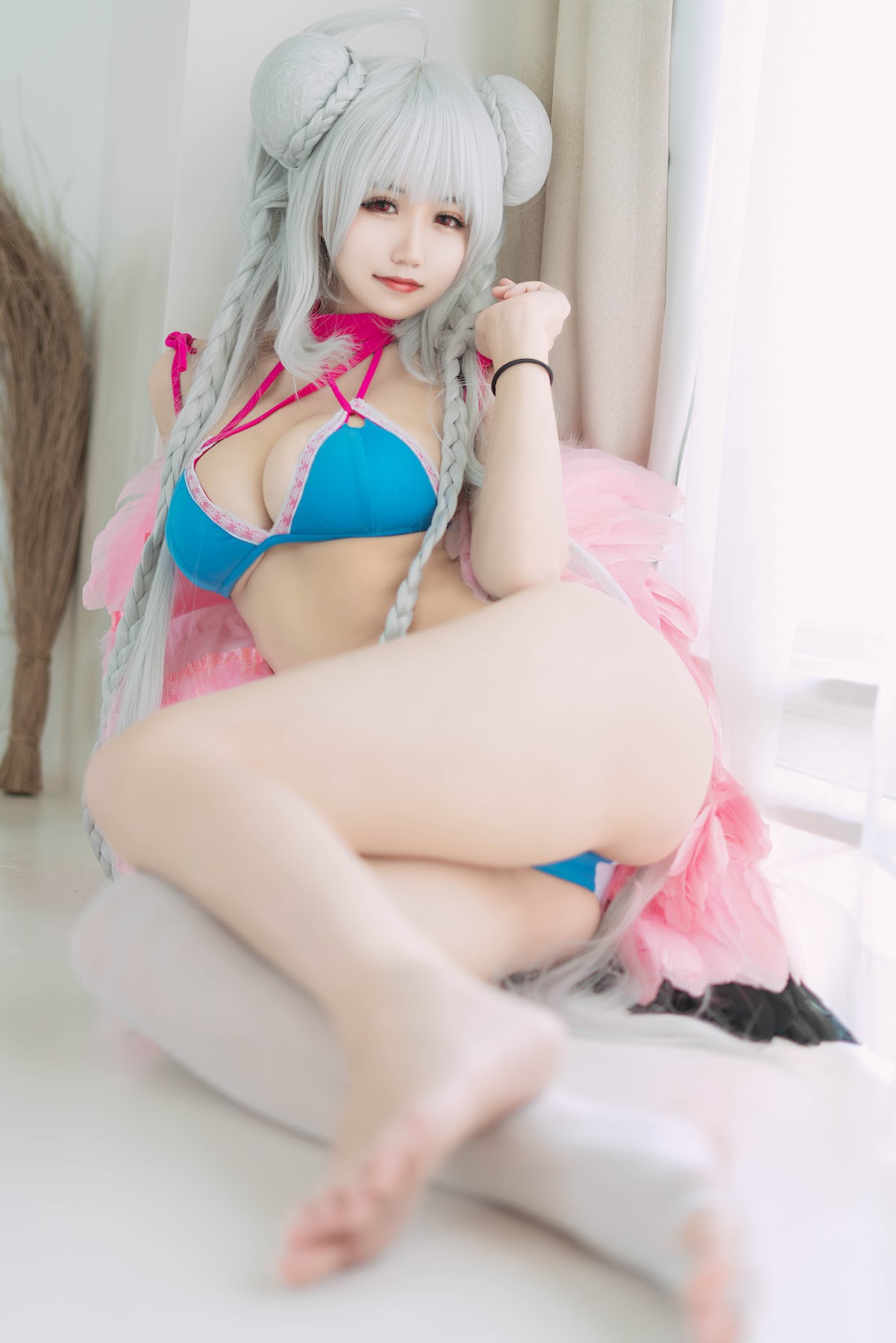Coser@小仓千代w – 可畏泳装 - P14