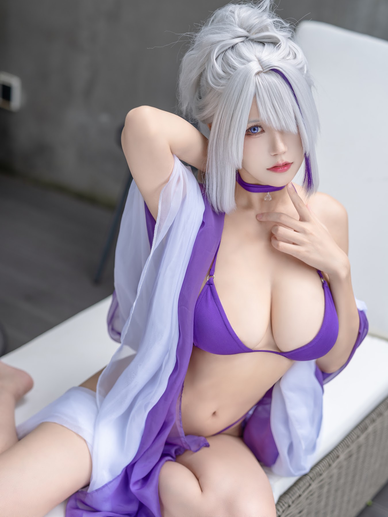 Coser@小仓千代w – Unzen Bikini 云仙泳装 - P12