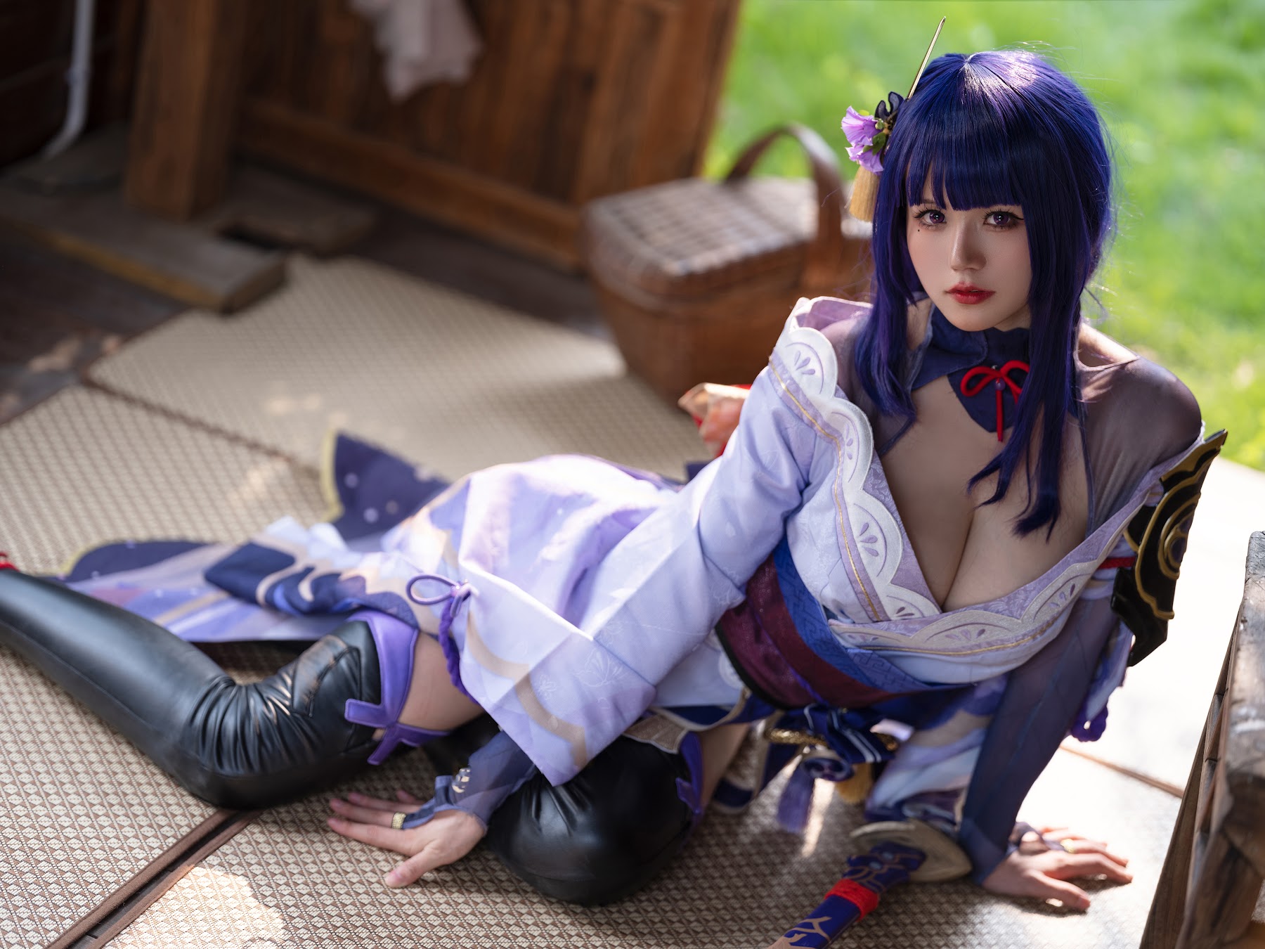 Coser@小仓千代w No.071 原神 雷电将军 - P4
