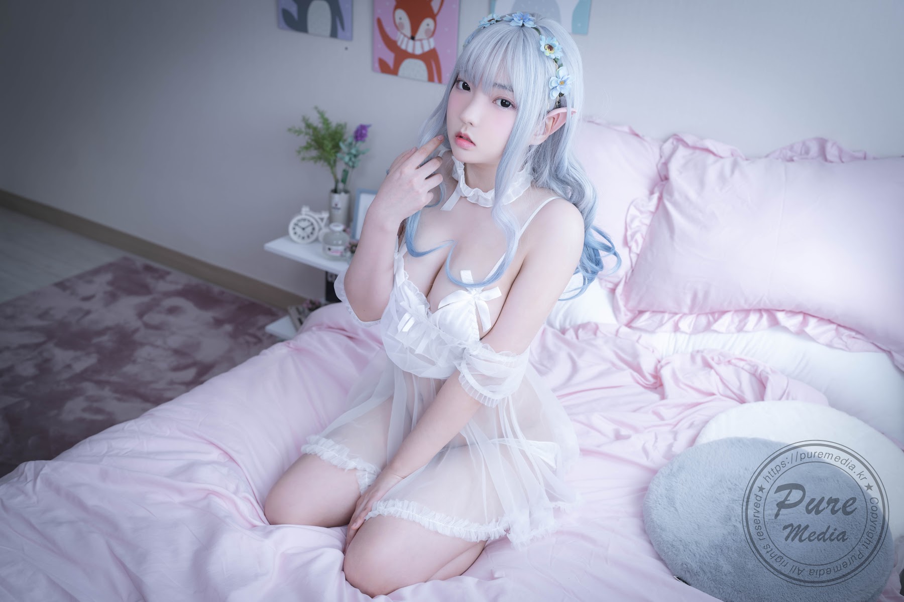 Pure Media Vol.225 Hansom (한솜) – Real Doll Real Cotton - P19