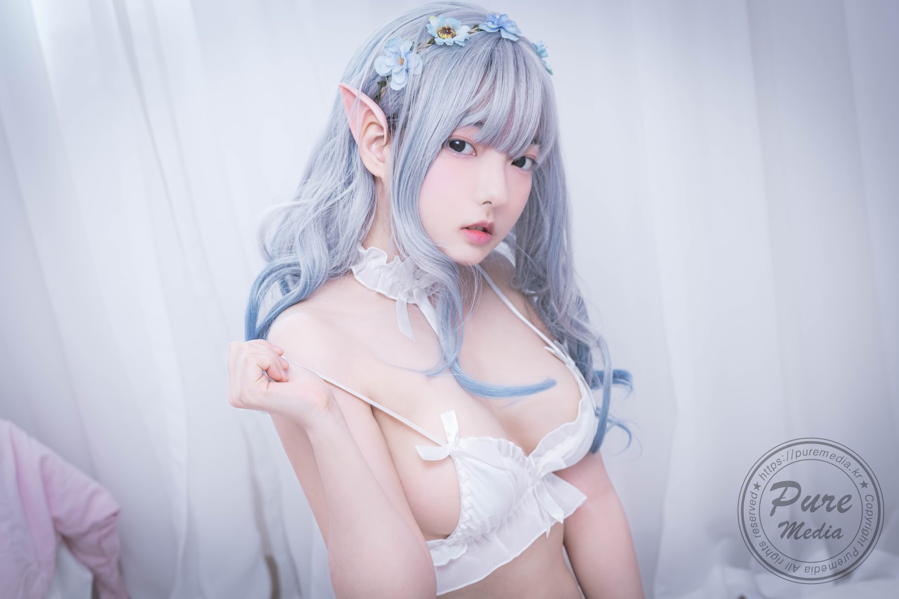 Pure Media Vol.225 Hansom (한솜) – Real Doll Real Cotton - P24