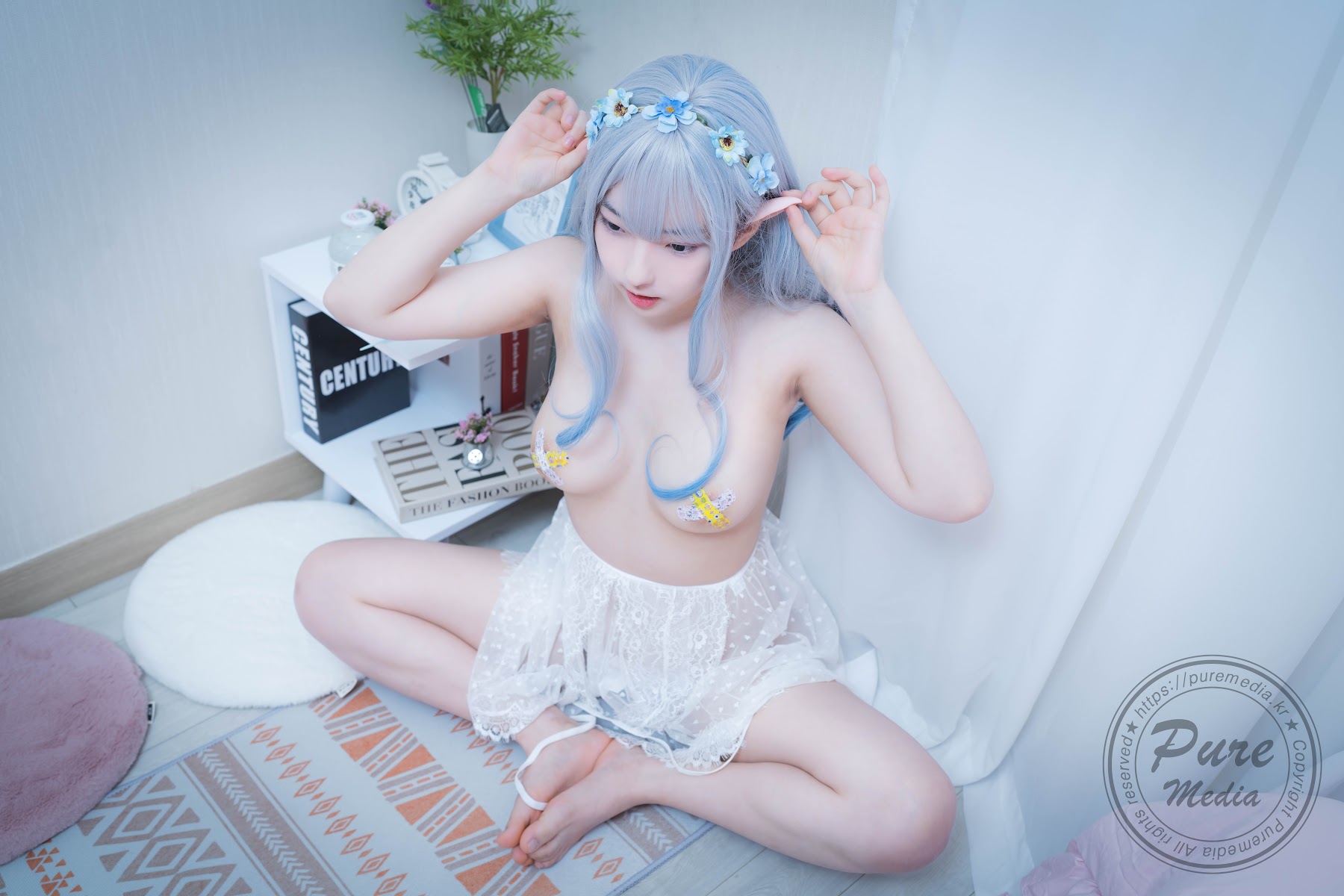 Pure Media Vol.225 Hansom (한솜) – Real Doll Real Cotton - P54