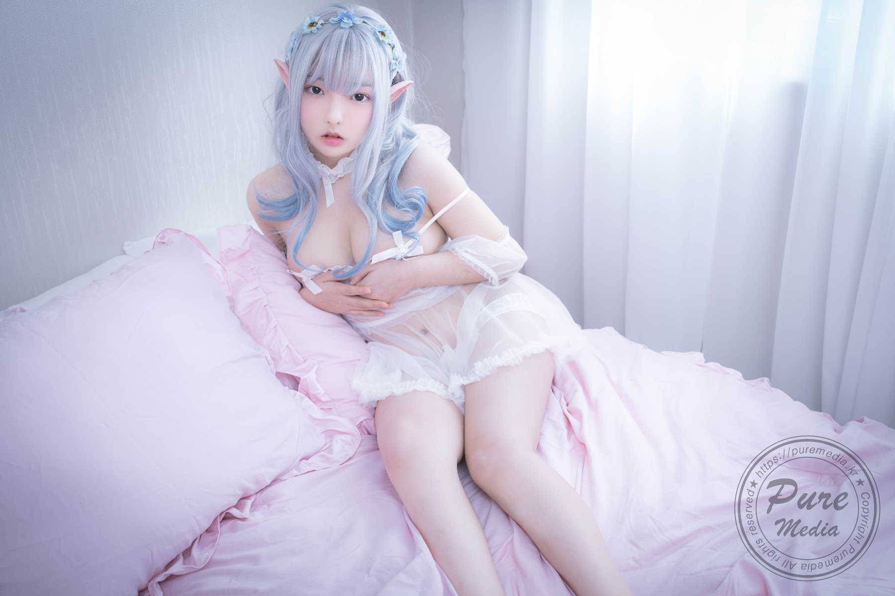 Pure Media Vol.225 Hansom (한솜) – Real Doll Real Cotton - P5