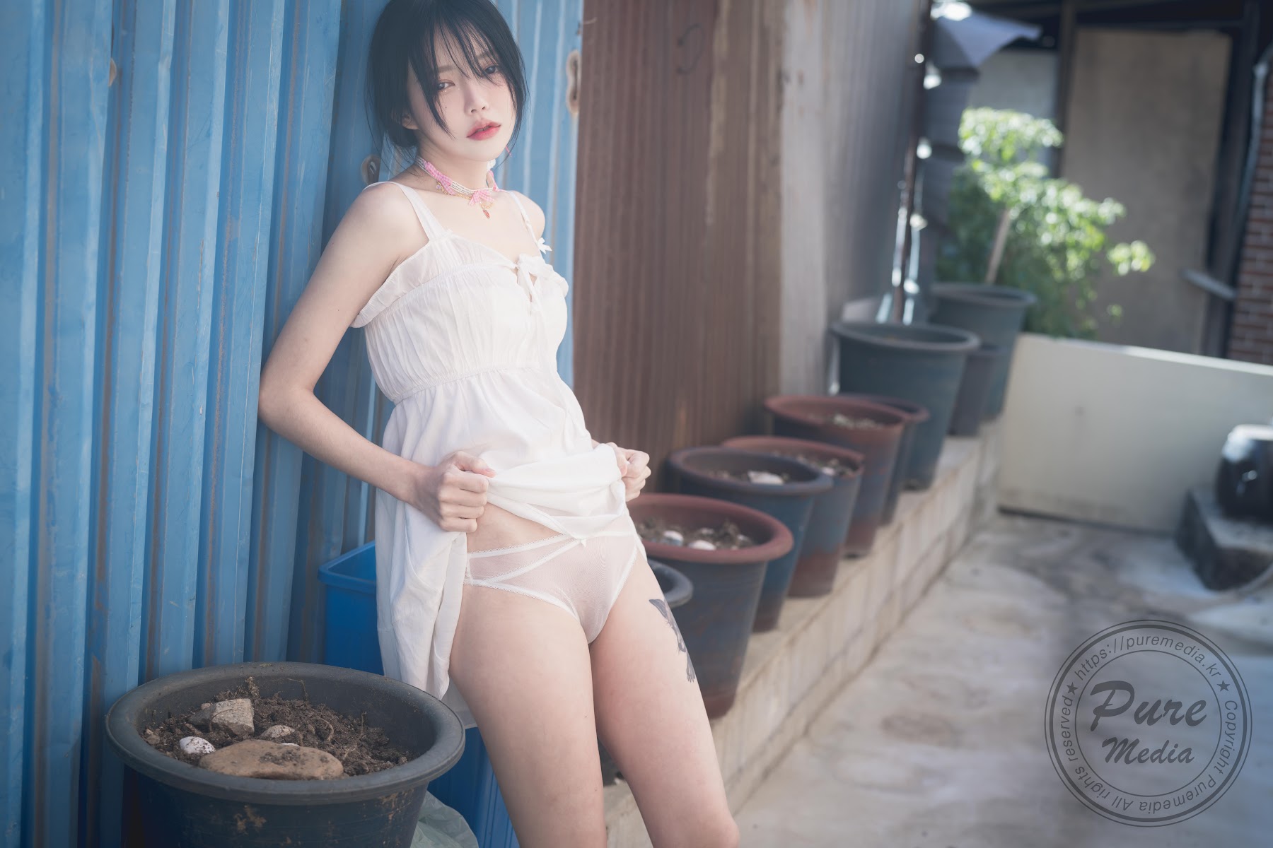 Pure Media Vol.208 Romi (로미) – Hot Date with His Girl - P15