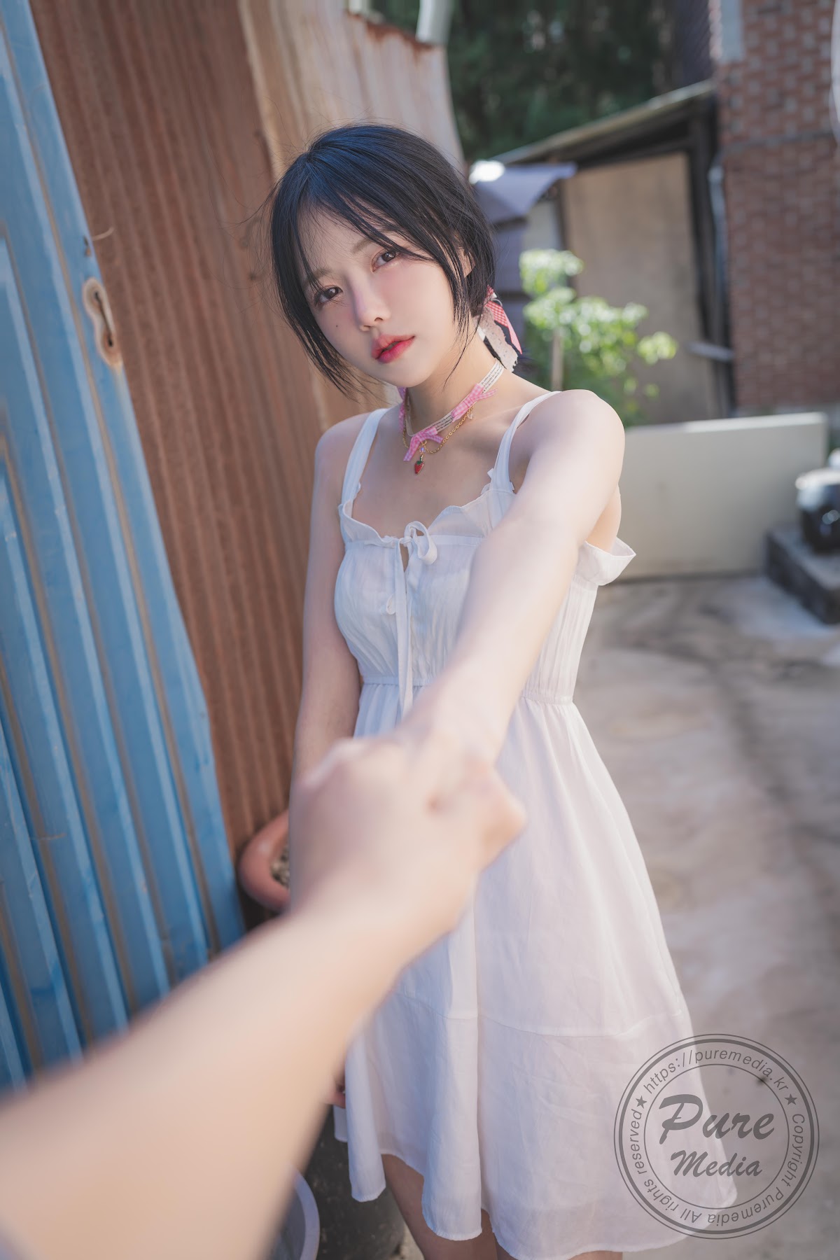 Pure Media Vol.208 Romi (로미) – Hot Date with His Girl - P21