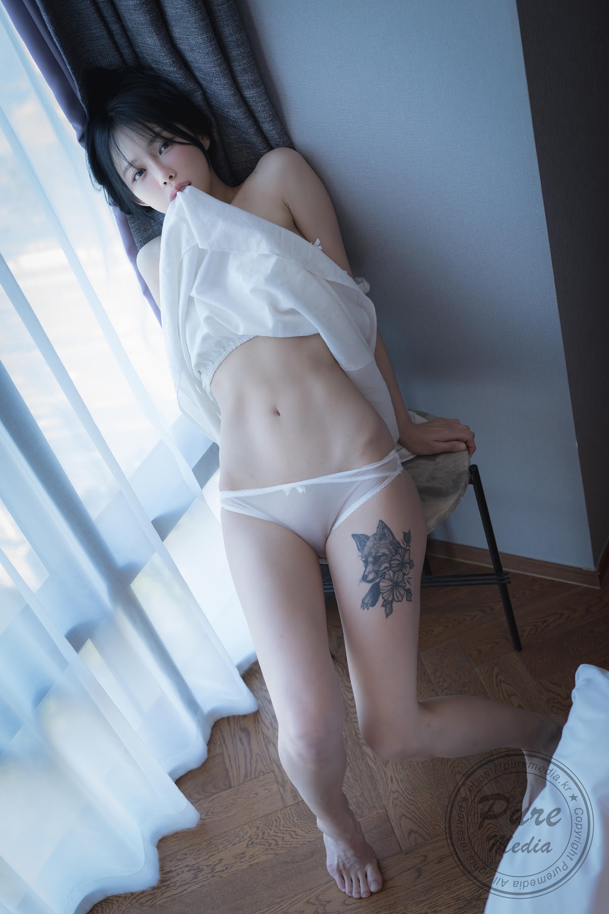 Pure Media Vol.208 Romi (로미) – Hot Date with His Girl - P53
