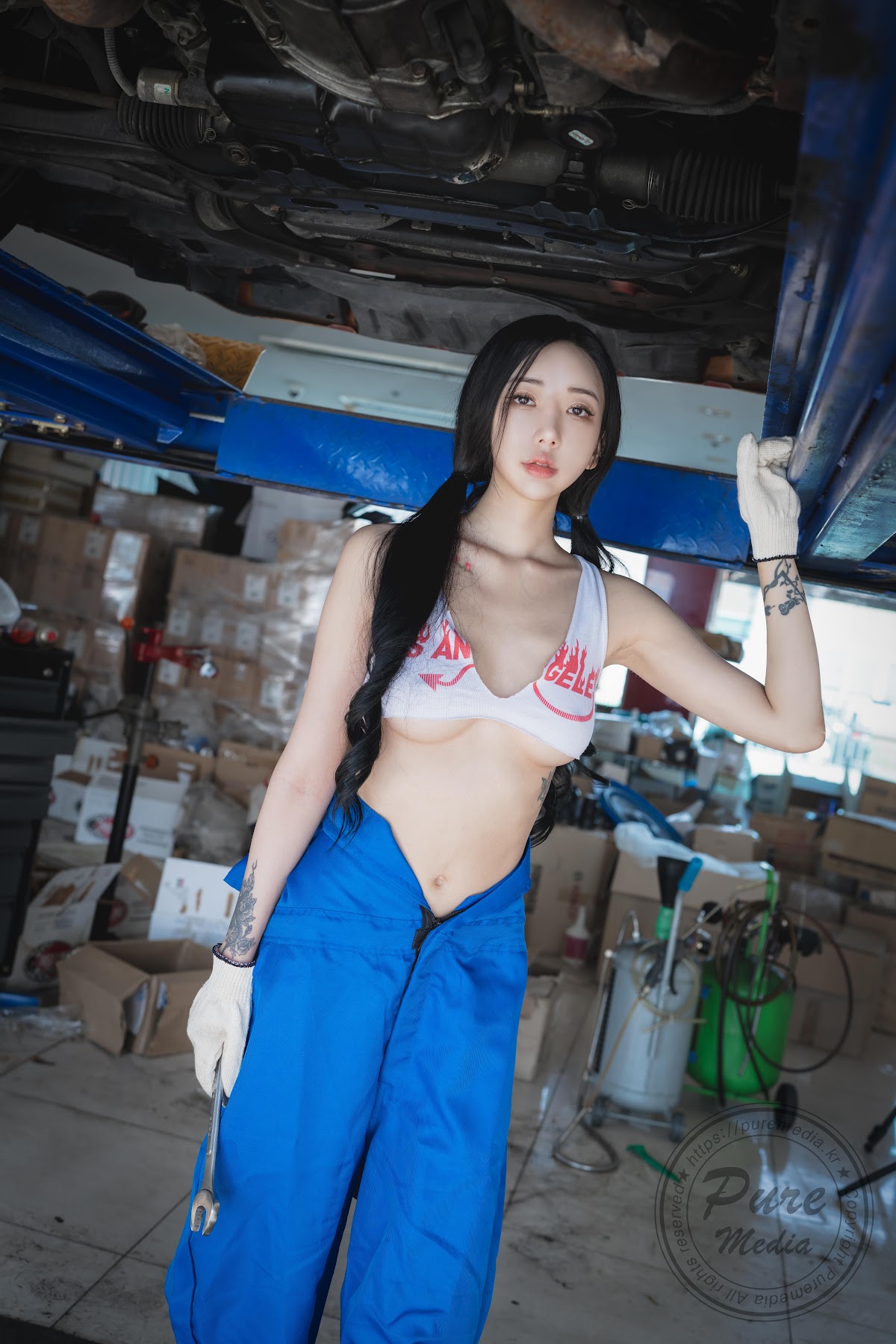 Pure Media Vol.203 Jia (지아) Prey Mechanic - P28