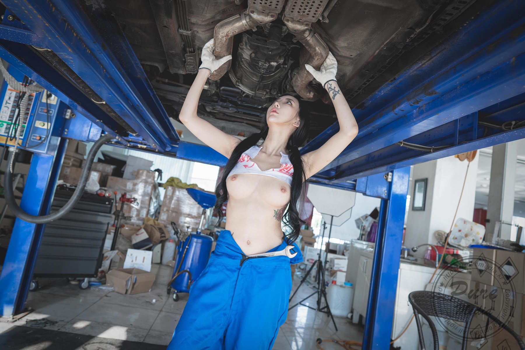 Pure Media Vol.203 Jia (지아) Prey Mechanic - P33