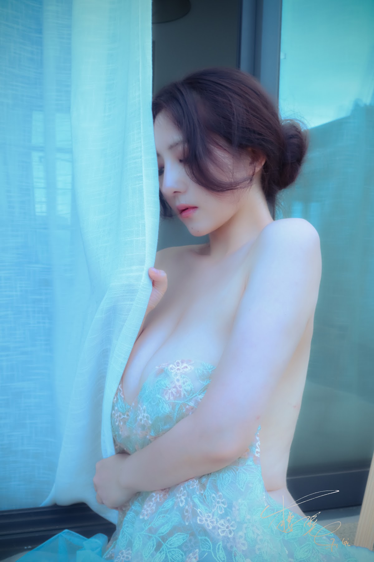 Coser@樱晚gigi – 蓝色梦幻 - P10