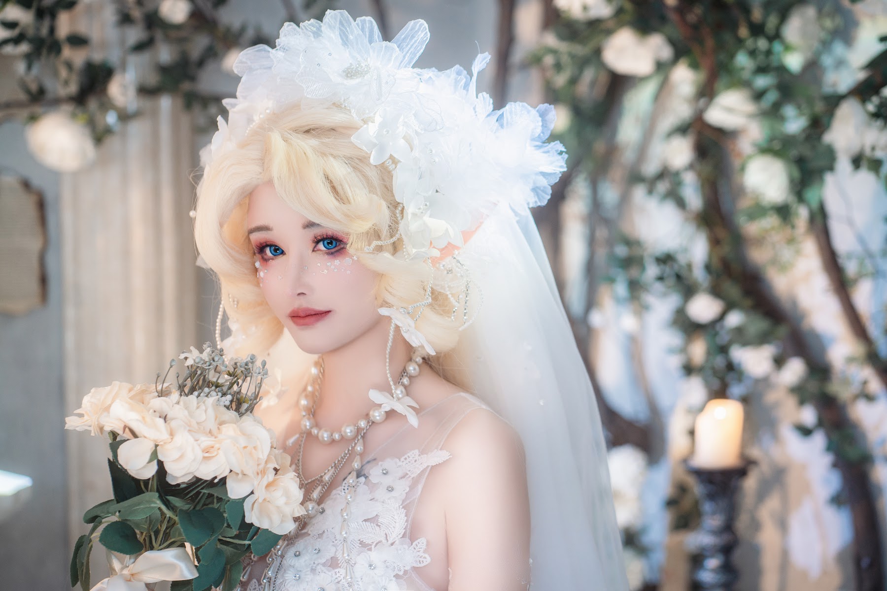 Coser@鹿八岁 – 妖精の花嫁 - P12