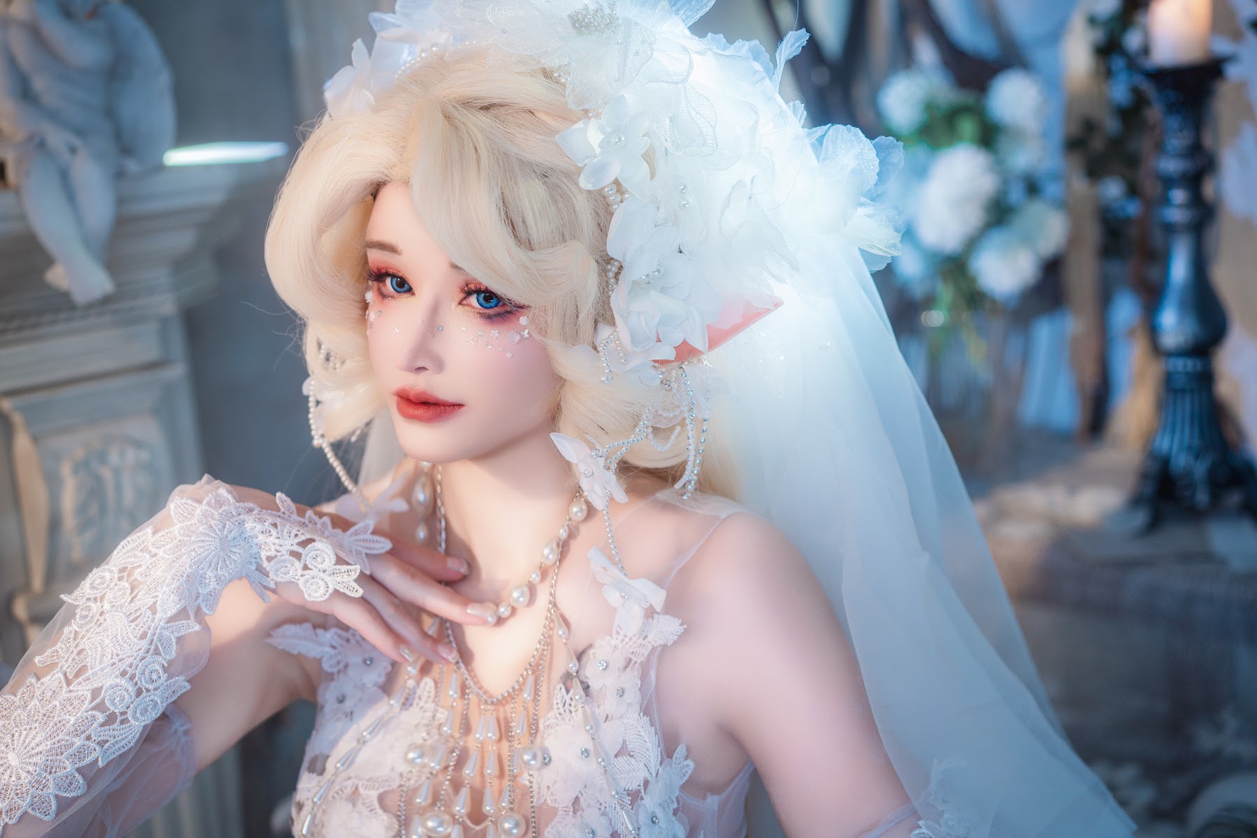Coser@鹿八岁 – 妖精の花嫁 - P15