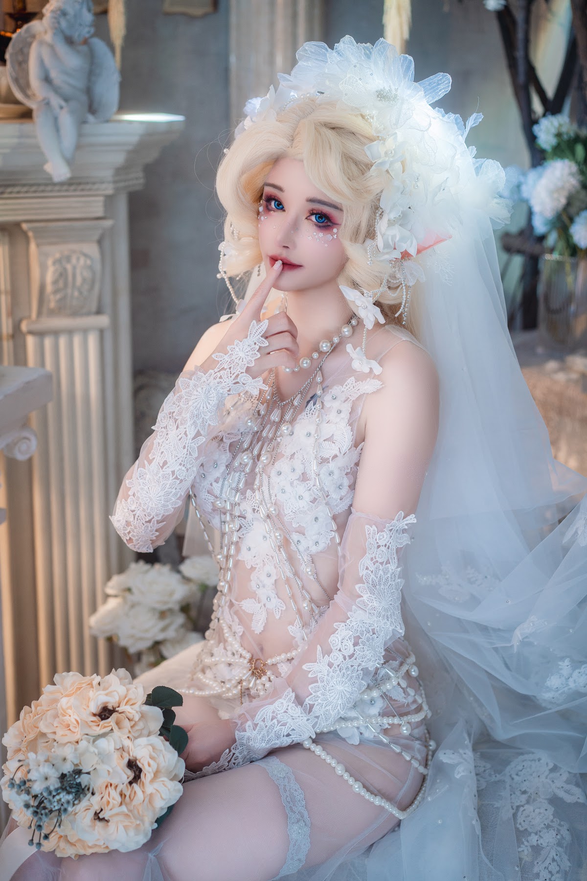 Coser@鹿八岁 – 妖精の花嫁 - P18