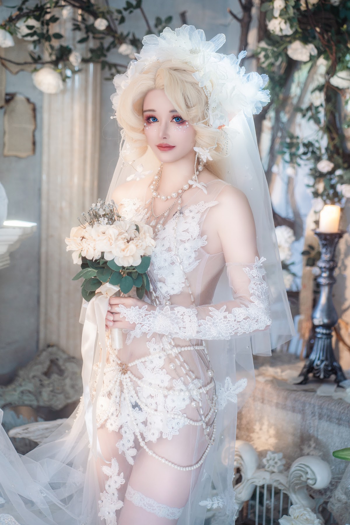 Coser@鹿八岁 – 妖精の花嫁 - P23