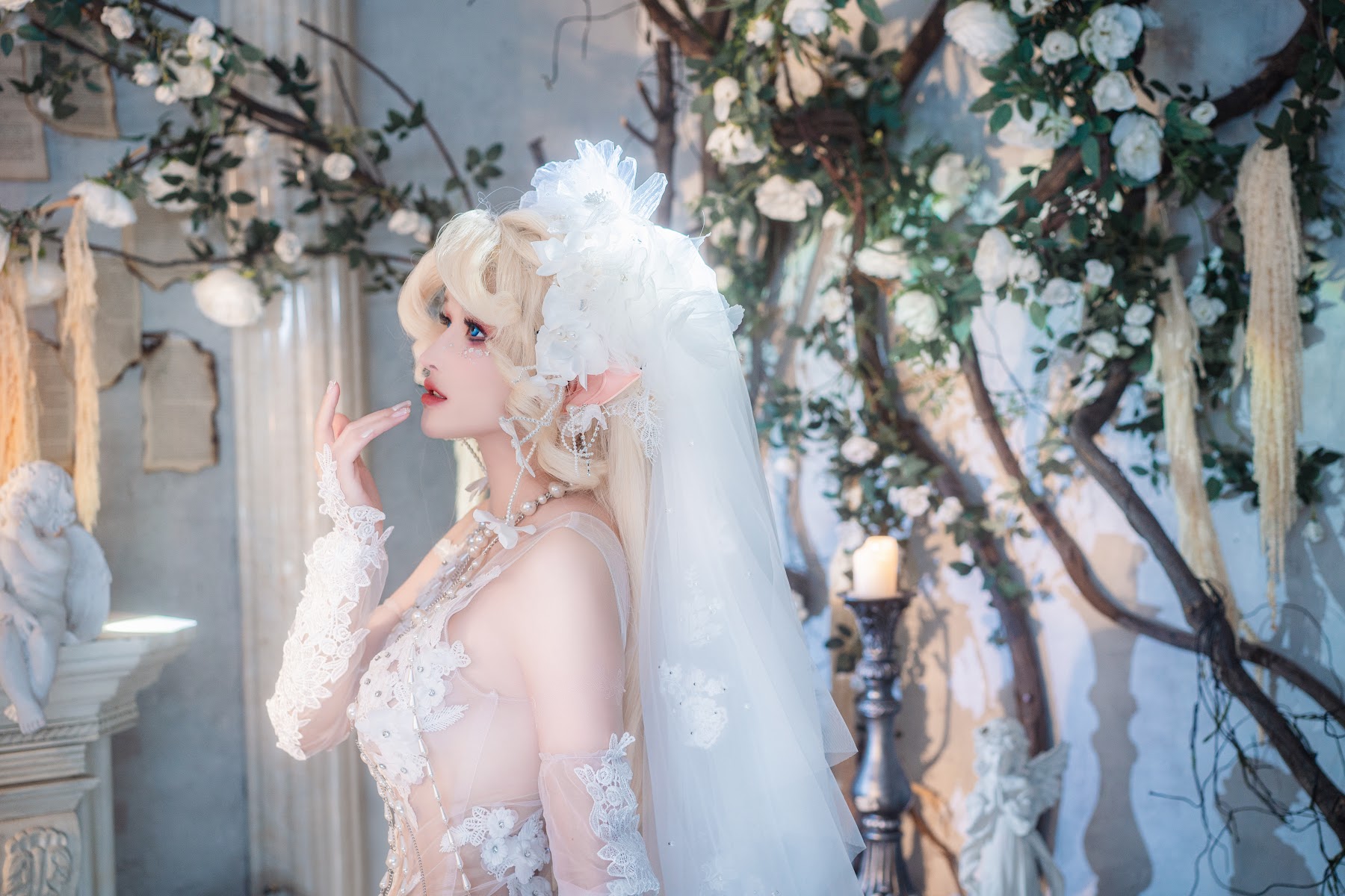 Coser@鹿八岁 – 妖精の花嫁 - P6