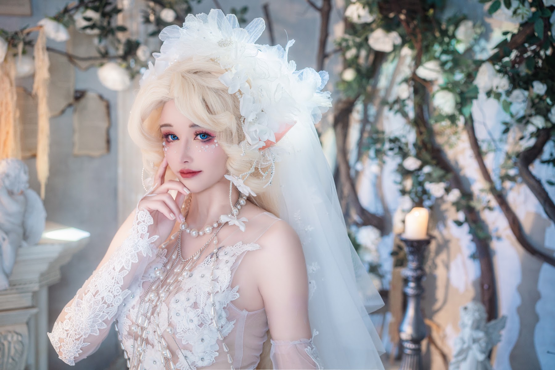 Coser@鹿八岁 – 妖精の花嫁 - P7